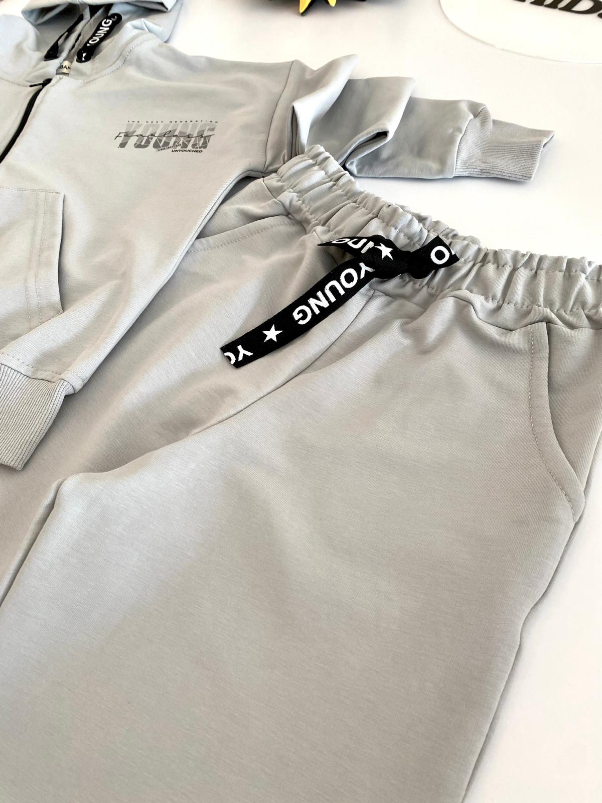 Young Kapşonlu 3'lü Kombin Takım