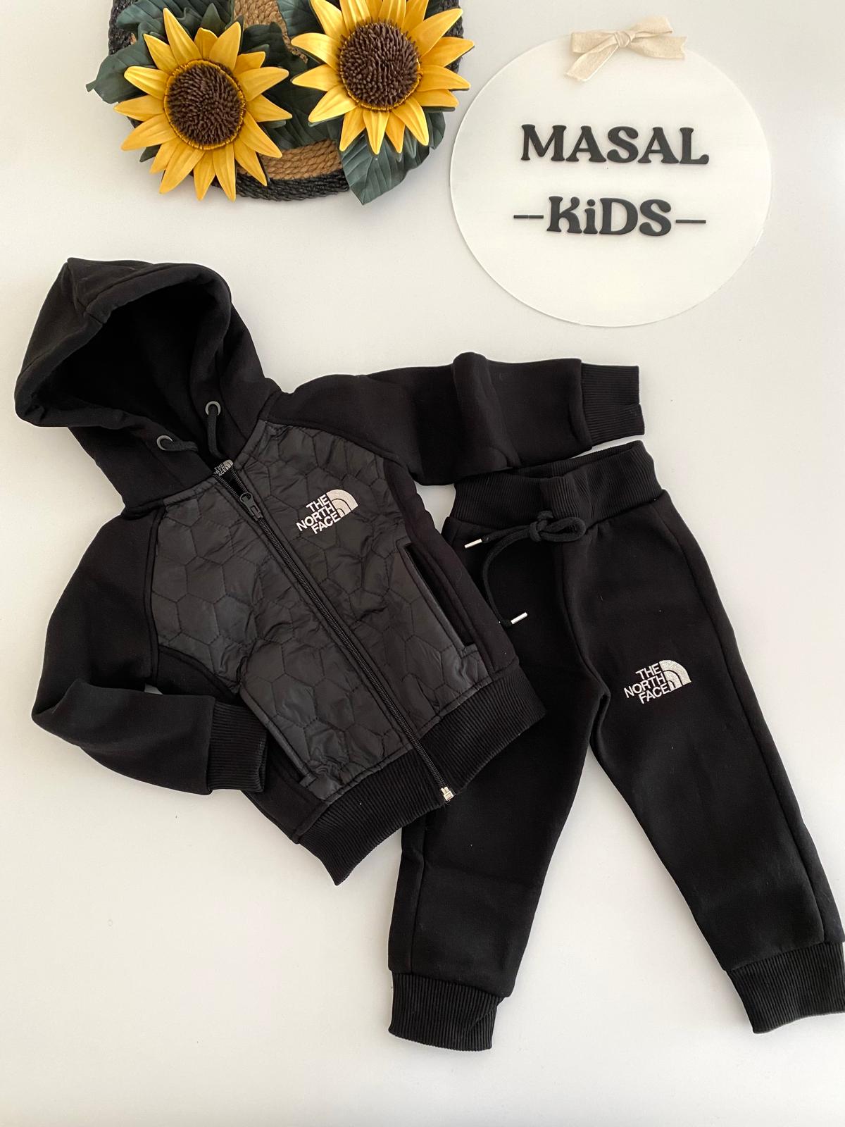 Kapitone Kapşonlu Şardonlu Alt Üst Takım