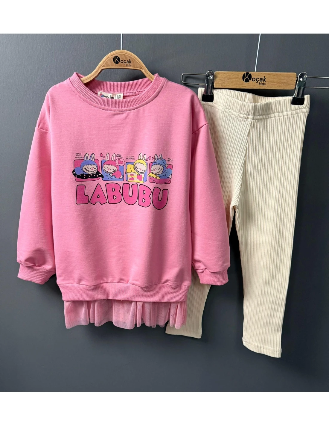 Labubu Pembe Kız Takım-Yeni Sezon