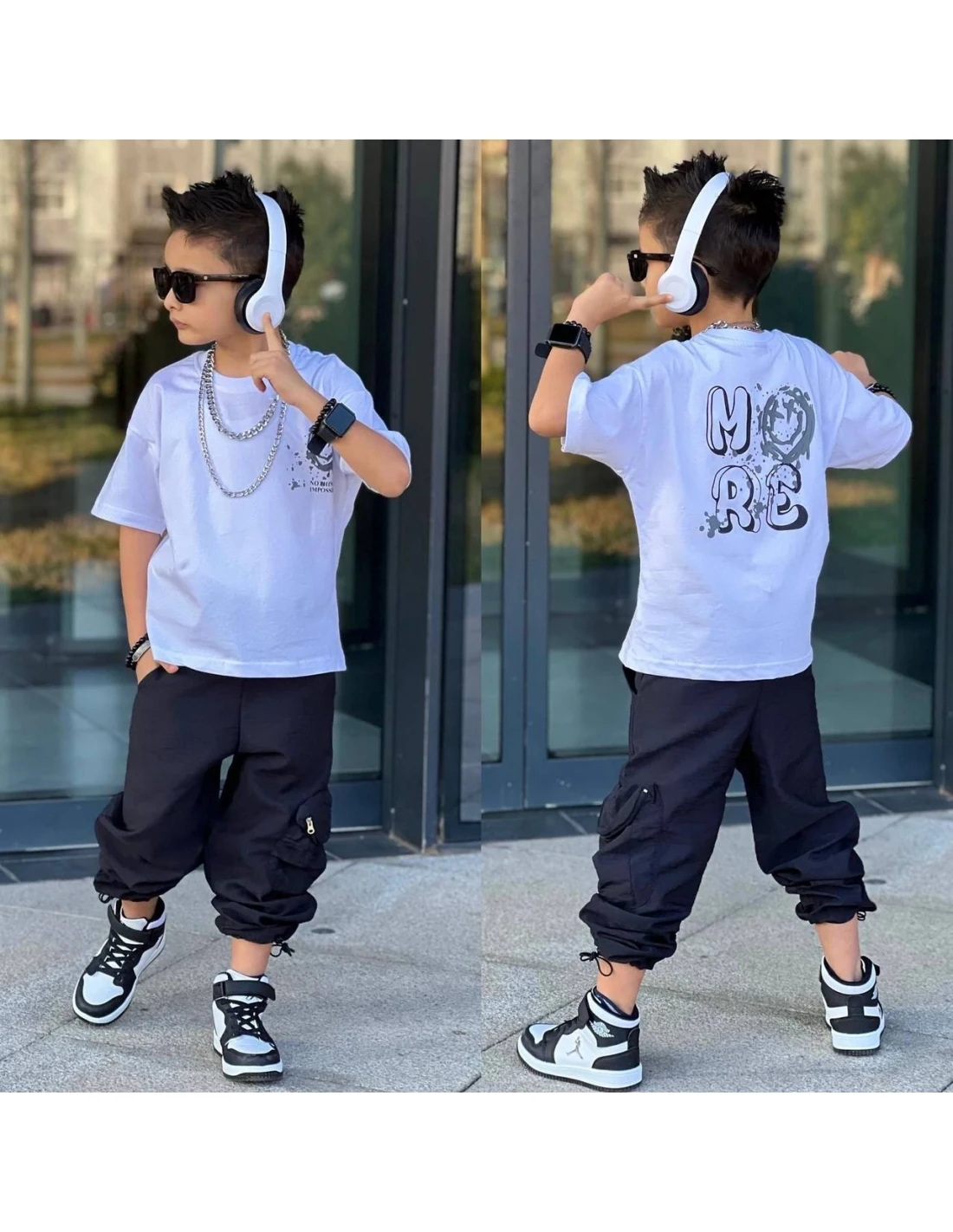 Yeni Sezon Paraşüt Pantolonlu Takım