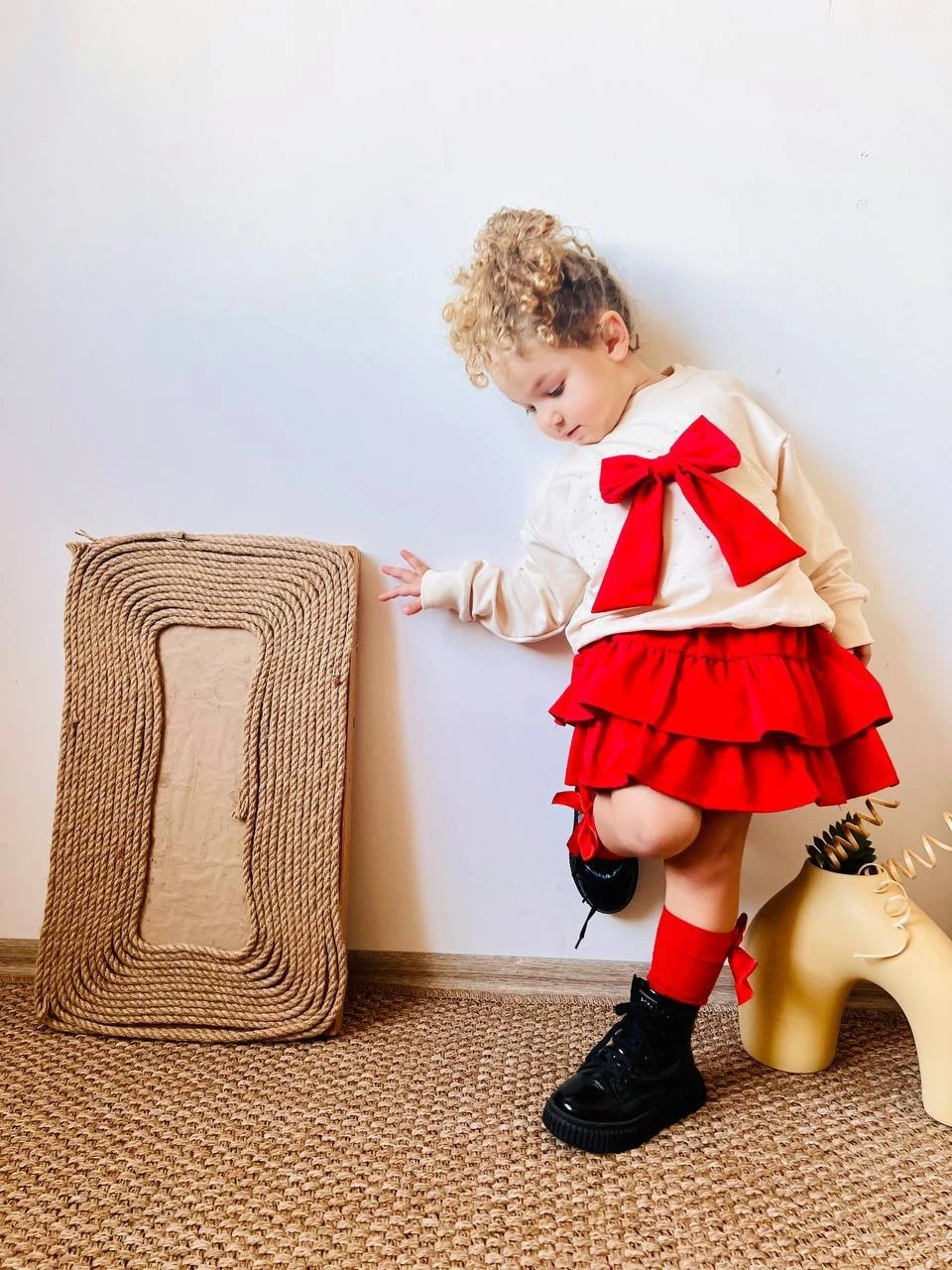 2'li Fiyonklu Etekli Takım