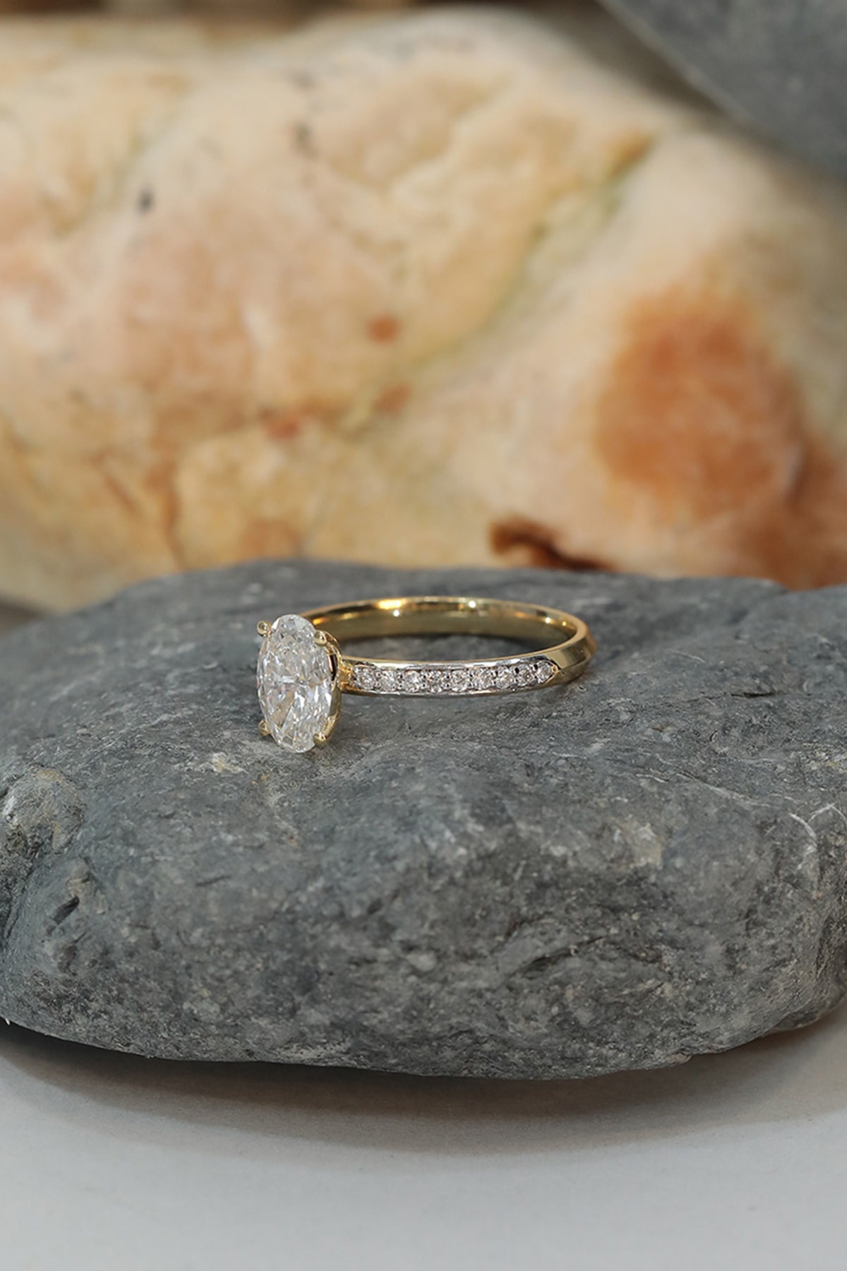 Daisy Crown Solitaire Yüzük