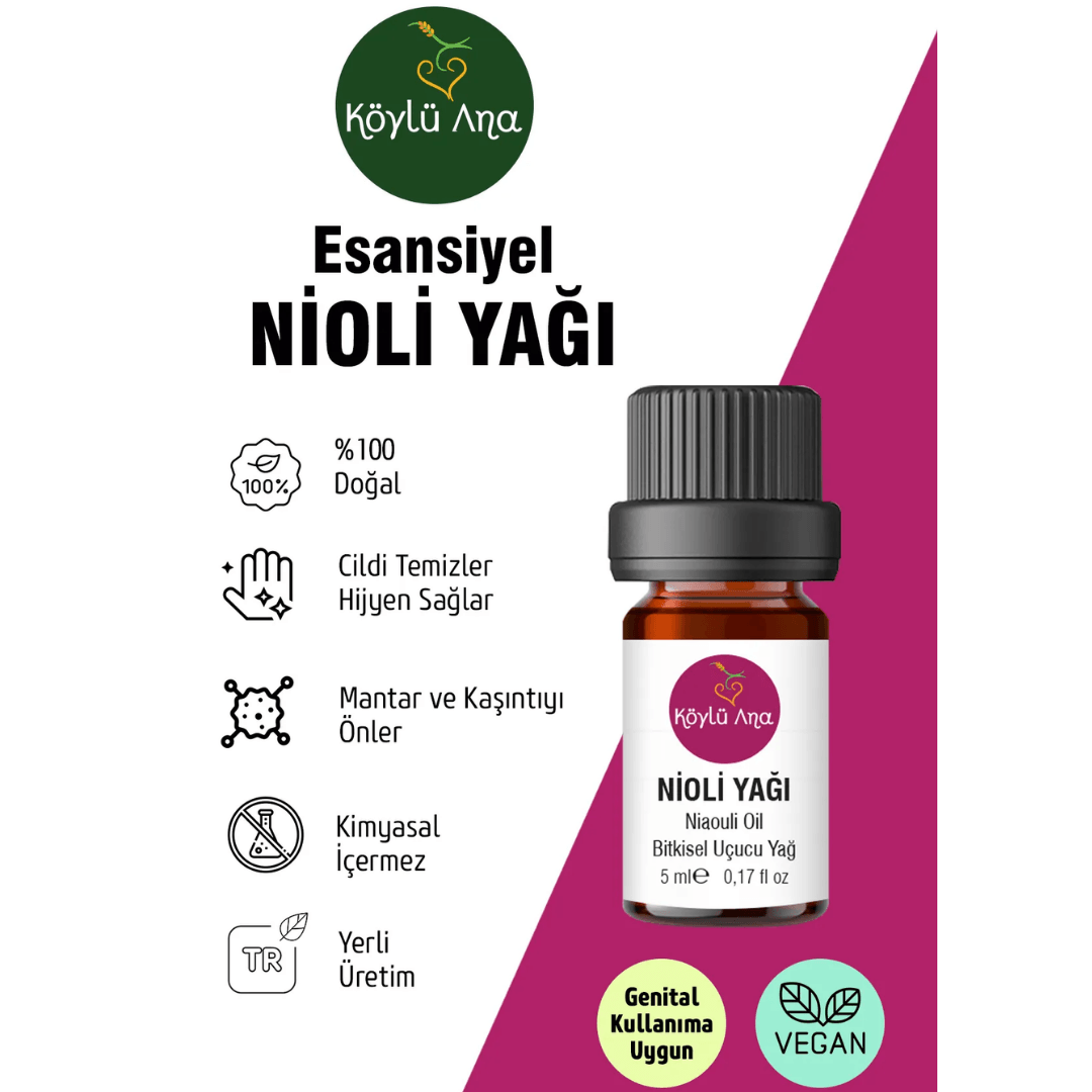  Okaliptus, Nioli, Çay Ağacı Aromatik Yağ Seti - 3'lü Uçucu Seti