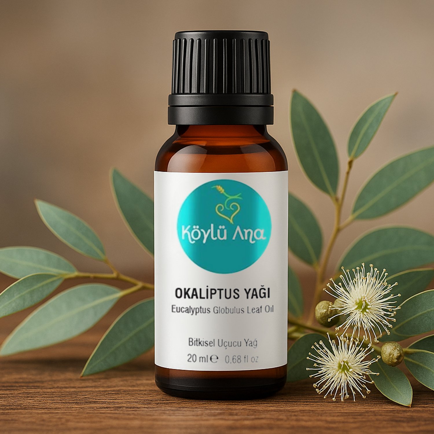 Okaliptus Yağı 20 ml - Saf Esansiyel Uçucu Yağ Hava Tazeleyici Nemlendirici Masaj Yağı