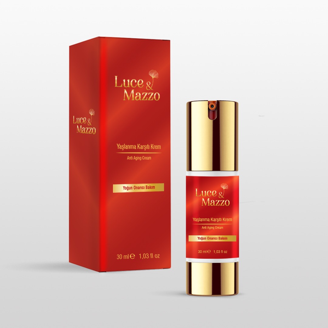 Yaşlanma Karşıtı Yüz Bakım Kremi 30 ml - Hyaluronik Asit, Kollajen,Yoğun Nemlendirme