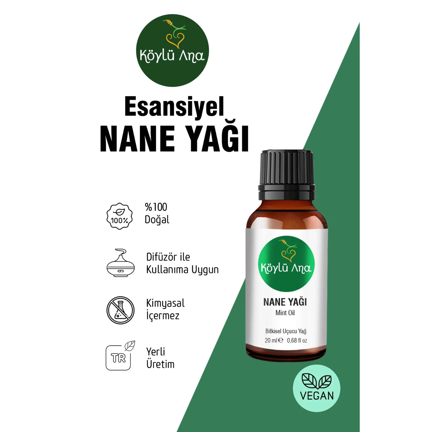   Nane, Tatlı Badem, Susam Aromatik Yağ Seti - Uçucu 3'lü Yağ Seti