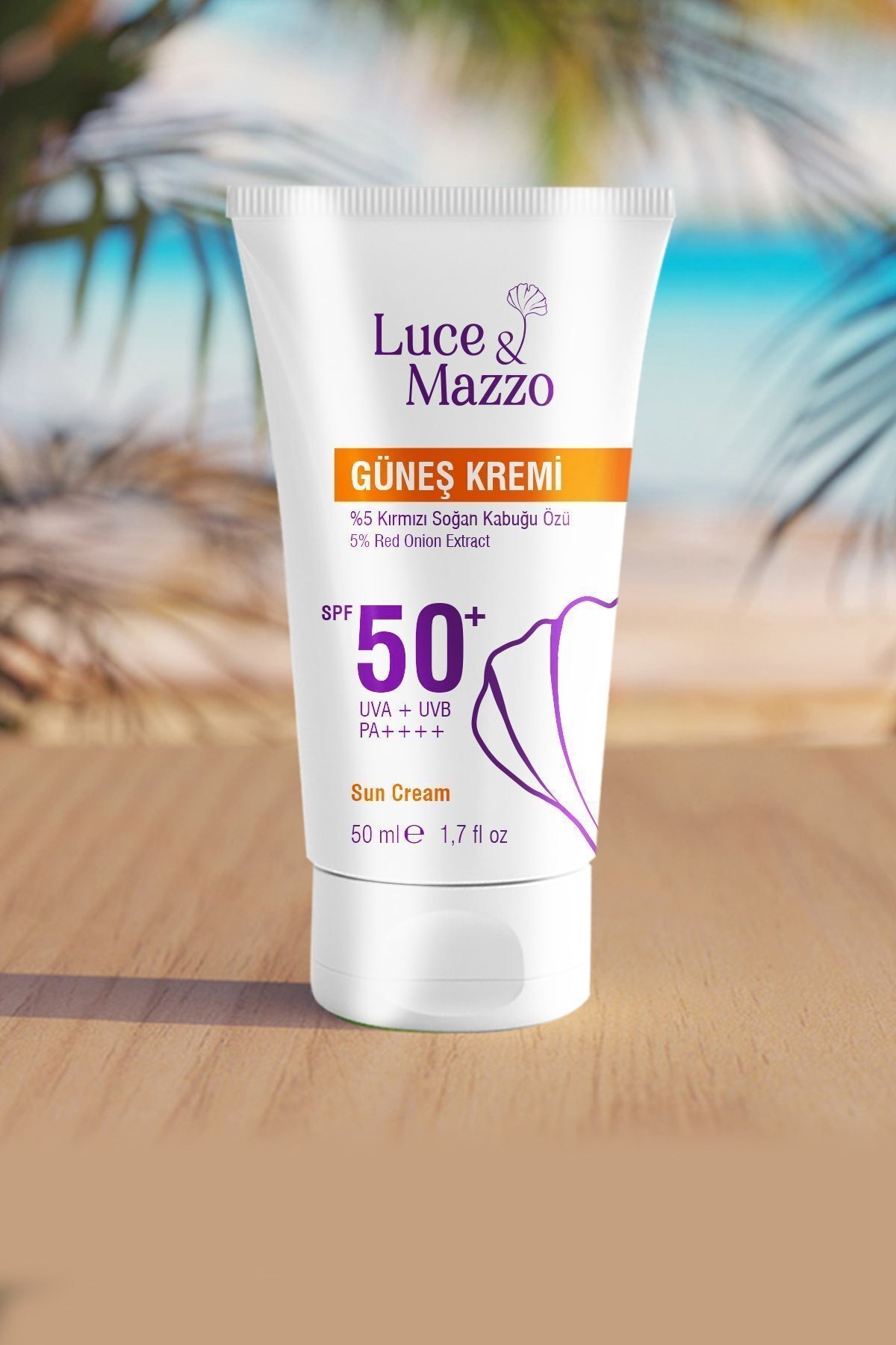 Çok Yüksek Koruma SPF 50+ Yüz Vücut Güneş Kremi 50 ml - Tüm Ciltler İçin Mineral Bazlı Vegan