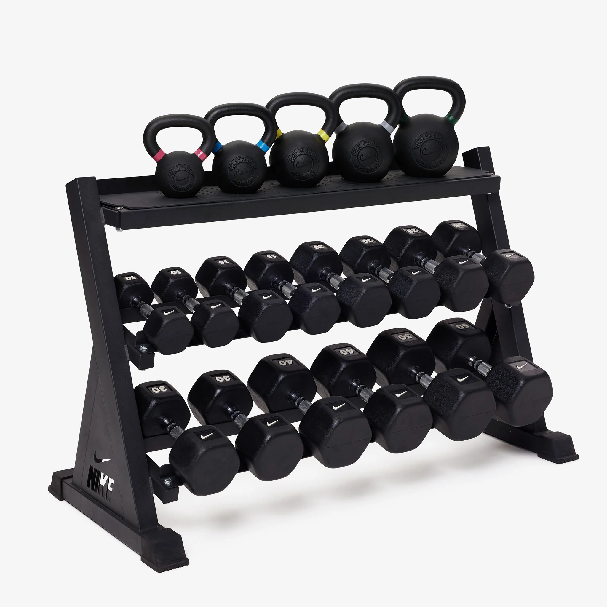 Nike Kettlebell and Dumbbell Storage Rack