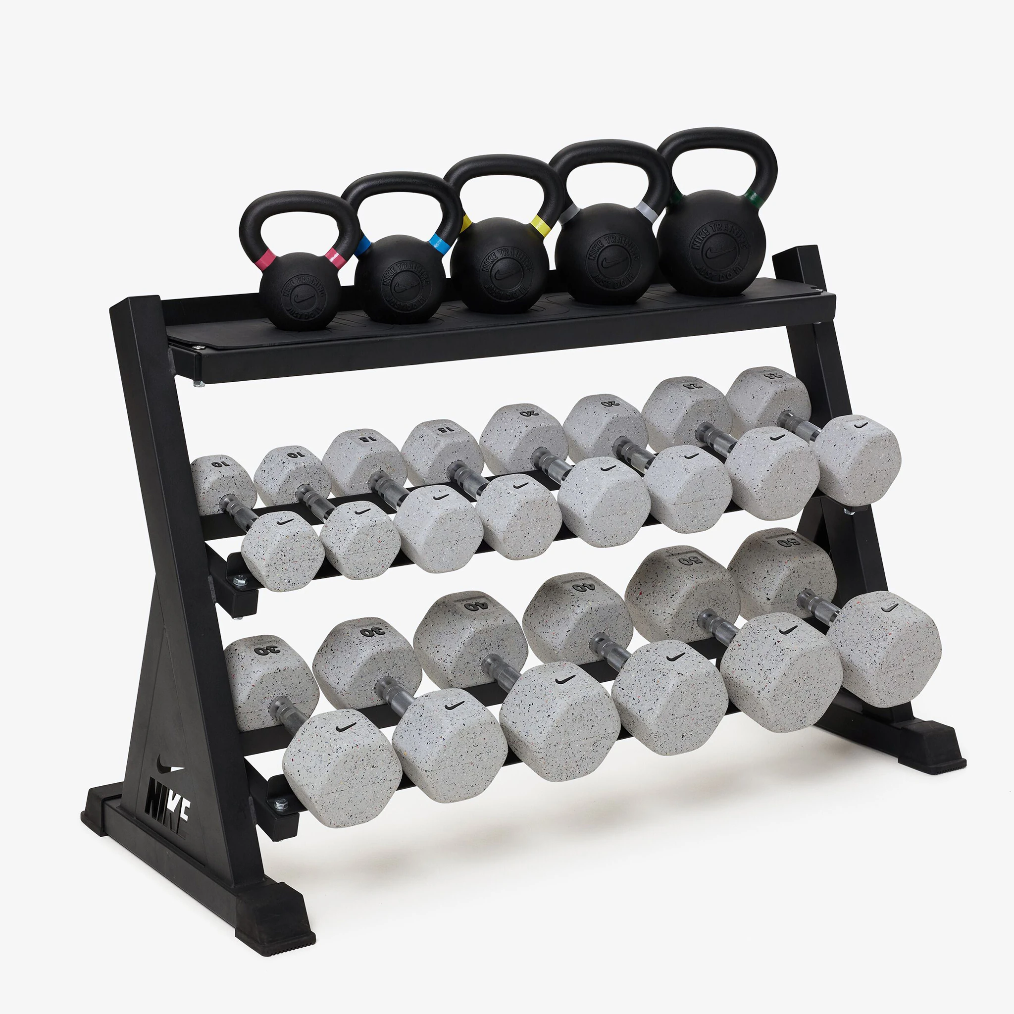 Nike Kettlebell and Dumbbell Storage Rack