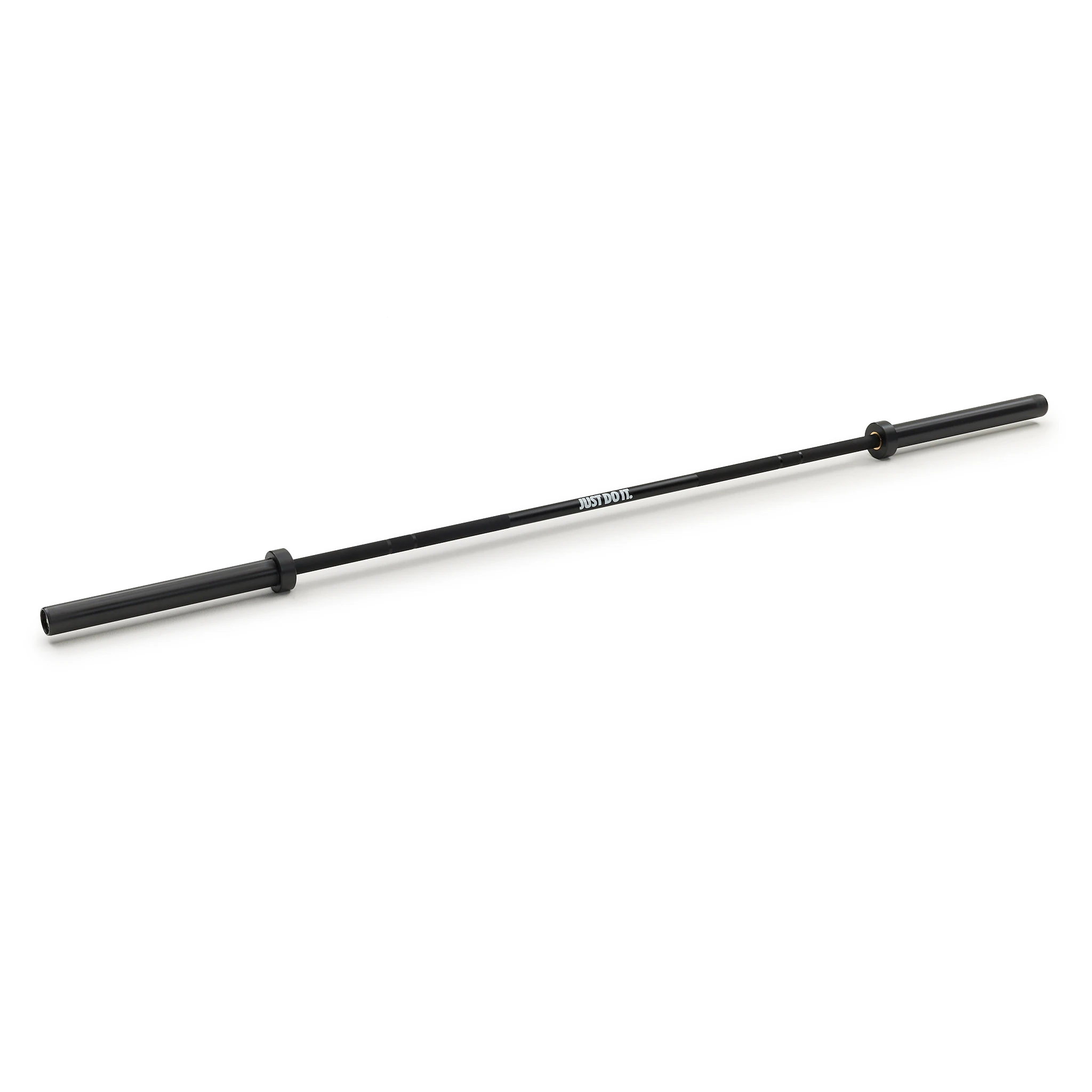 Nike Strength Shield Barbell 20 kg - Black ("Just Do It")