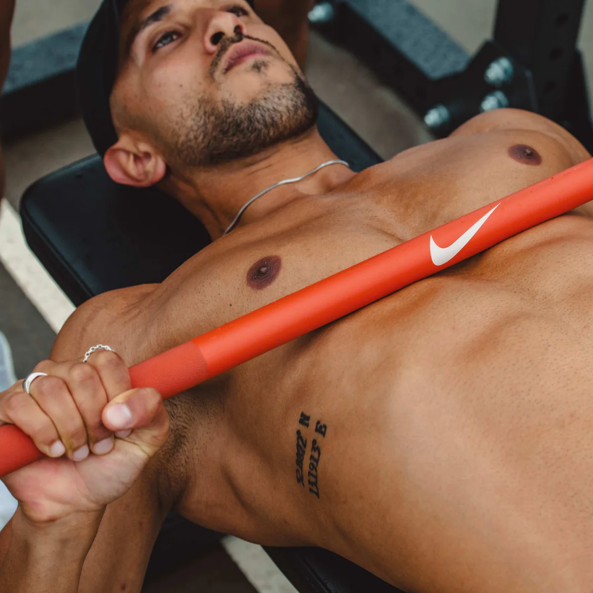 Nike Strength Shield Barbell Turuncu 20kg