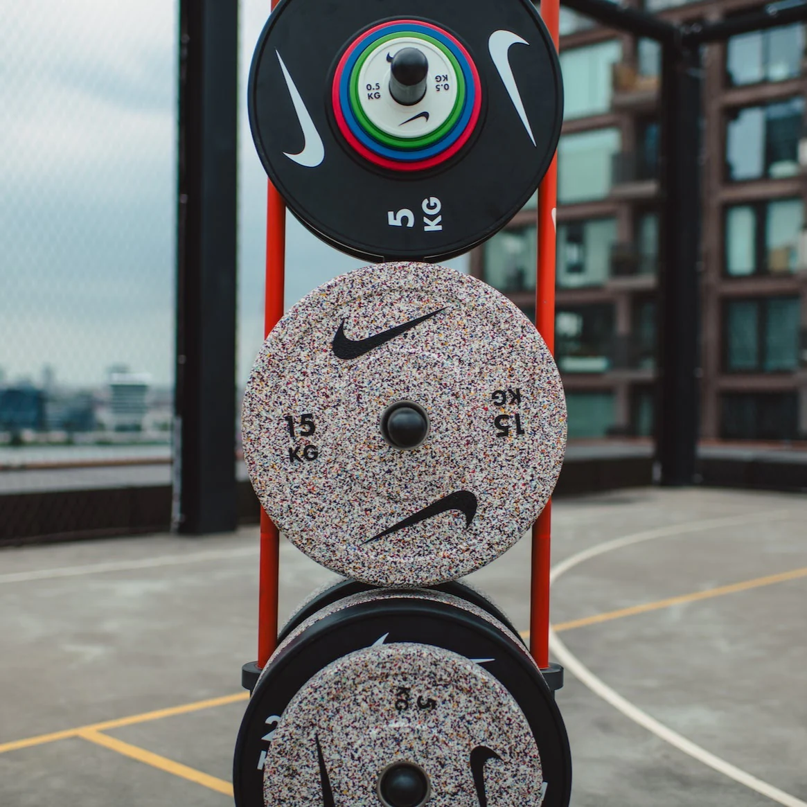 Nike Plate Tree & Barbell Holder