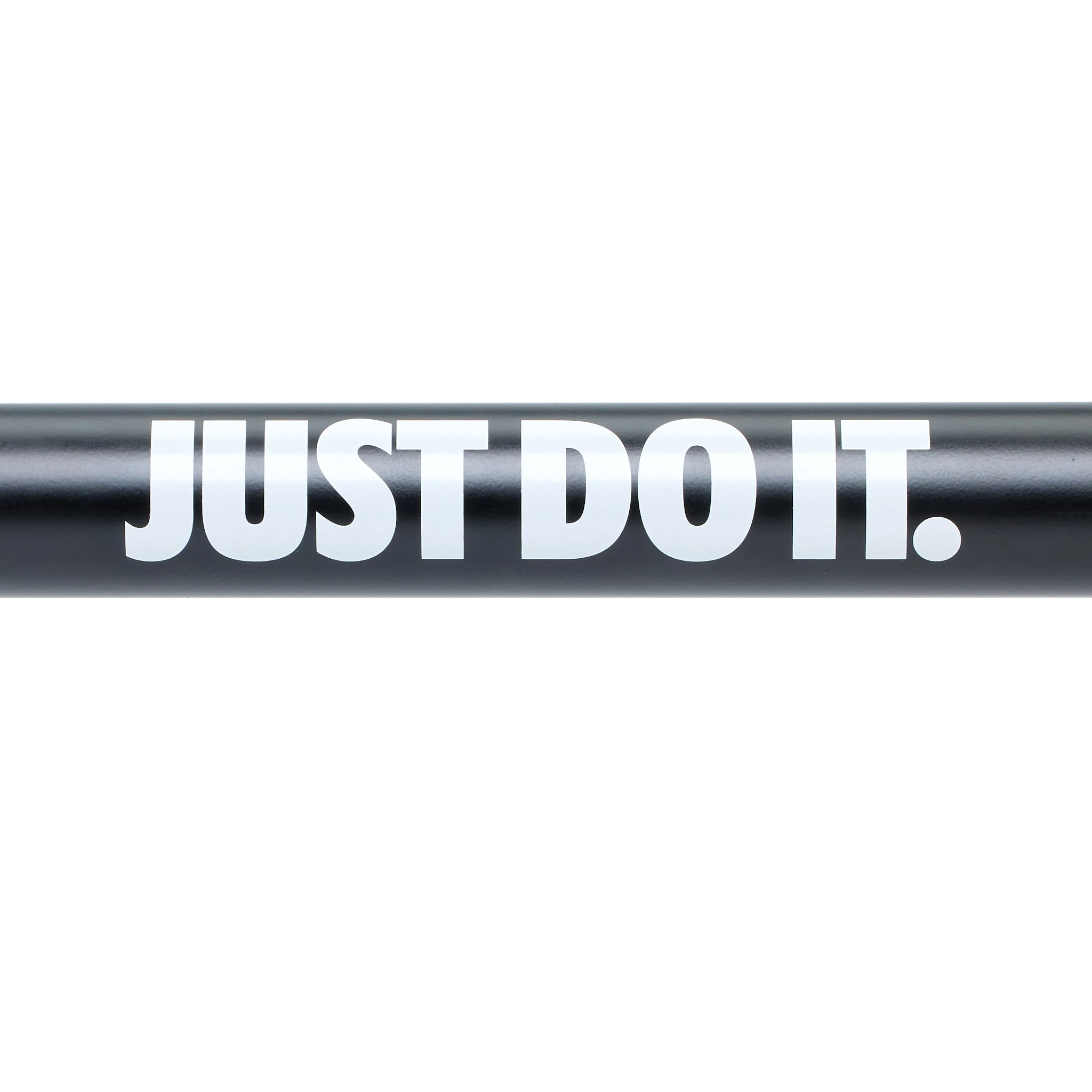 Nike Strength Shield Barbell 20 kg - Black ("Just Do It")