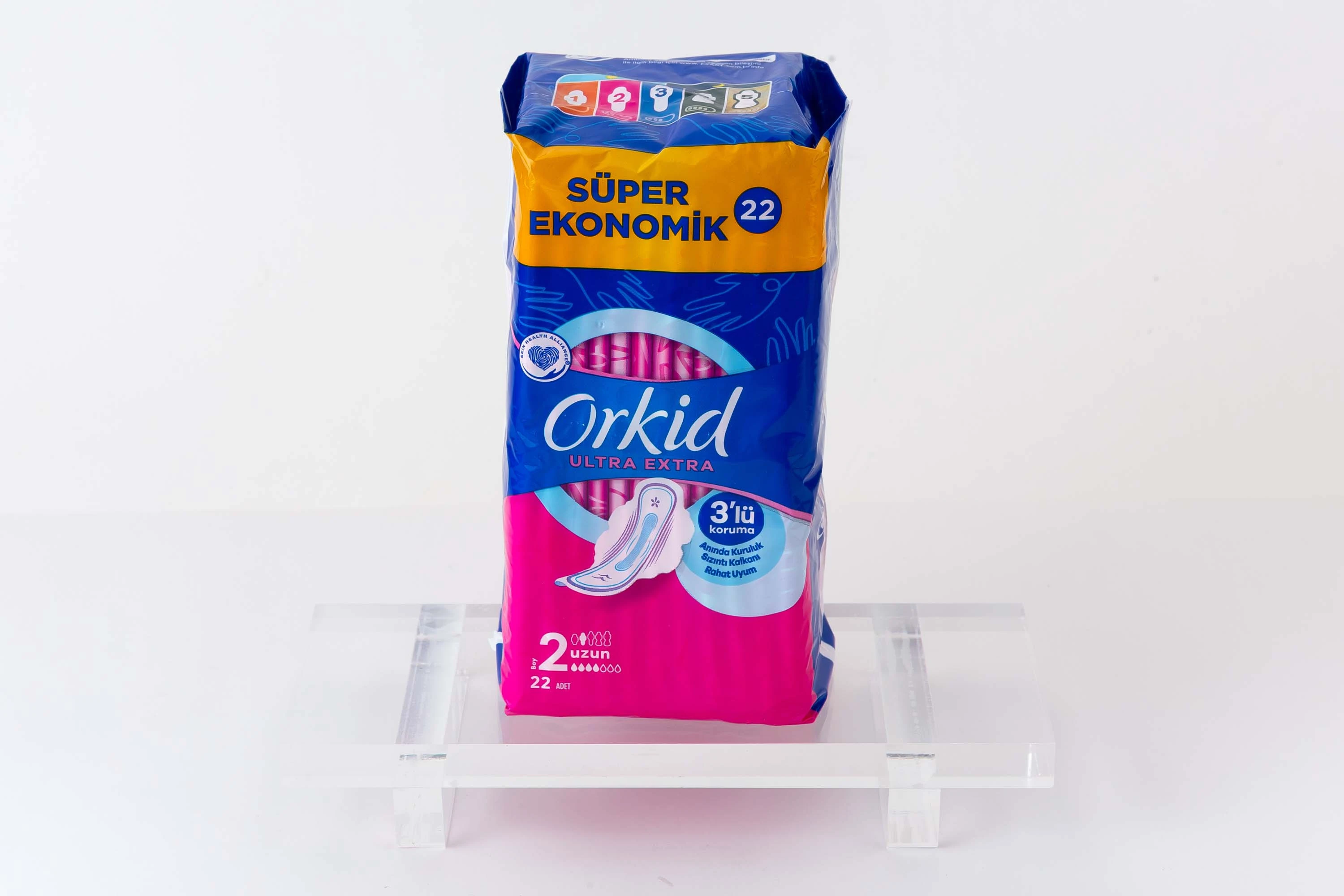 ORKID ULTRA HIJYENİK PED UZUN 22’Lİ