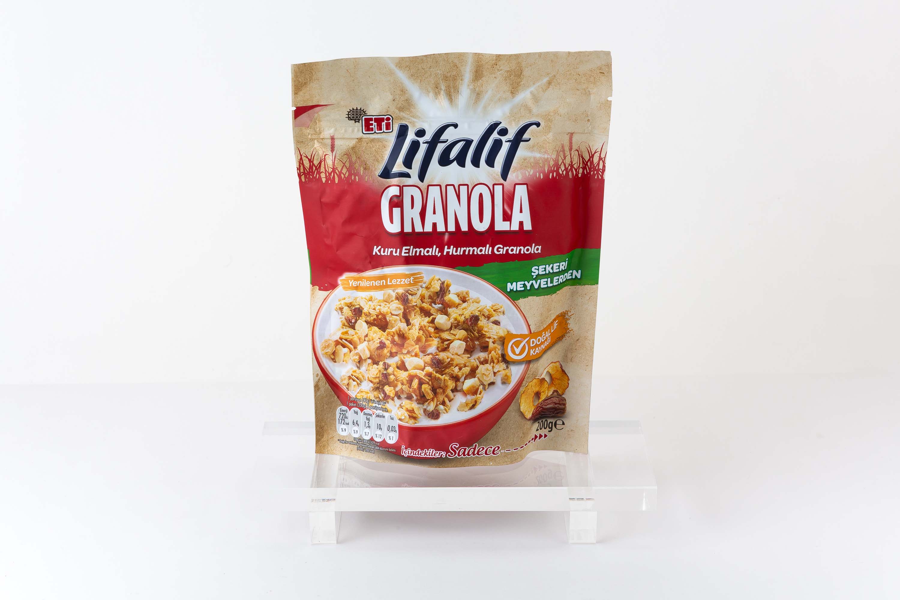 ETİ LİFALİF KURU ELMALI VE HURMALI GRANOLA 200 gr