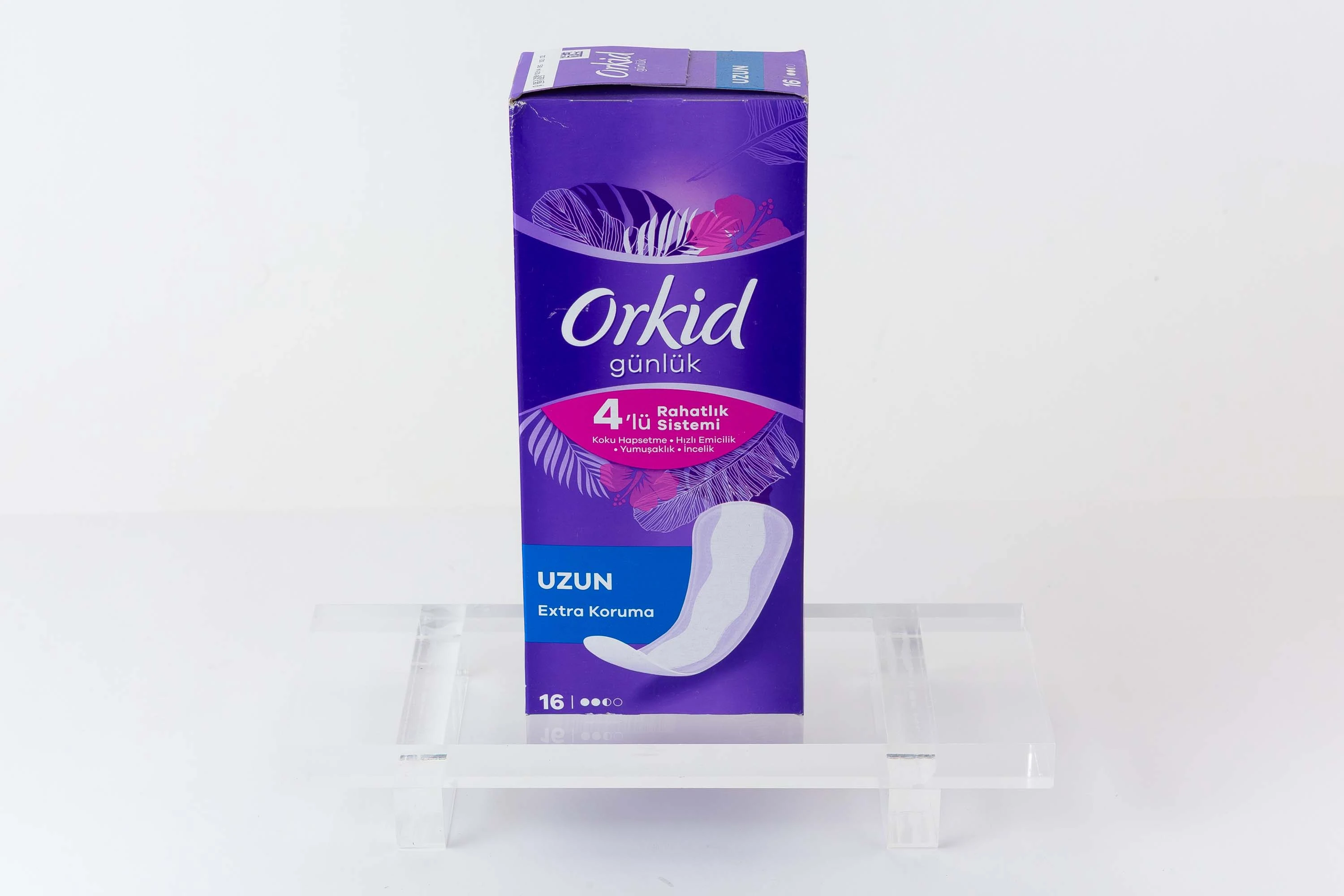 ORKID GÜNLÜK PED UZUN EXTRA KORUMA 16’LI