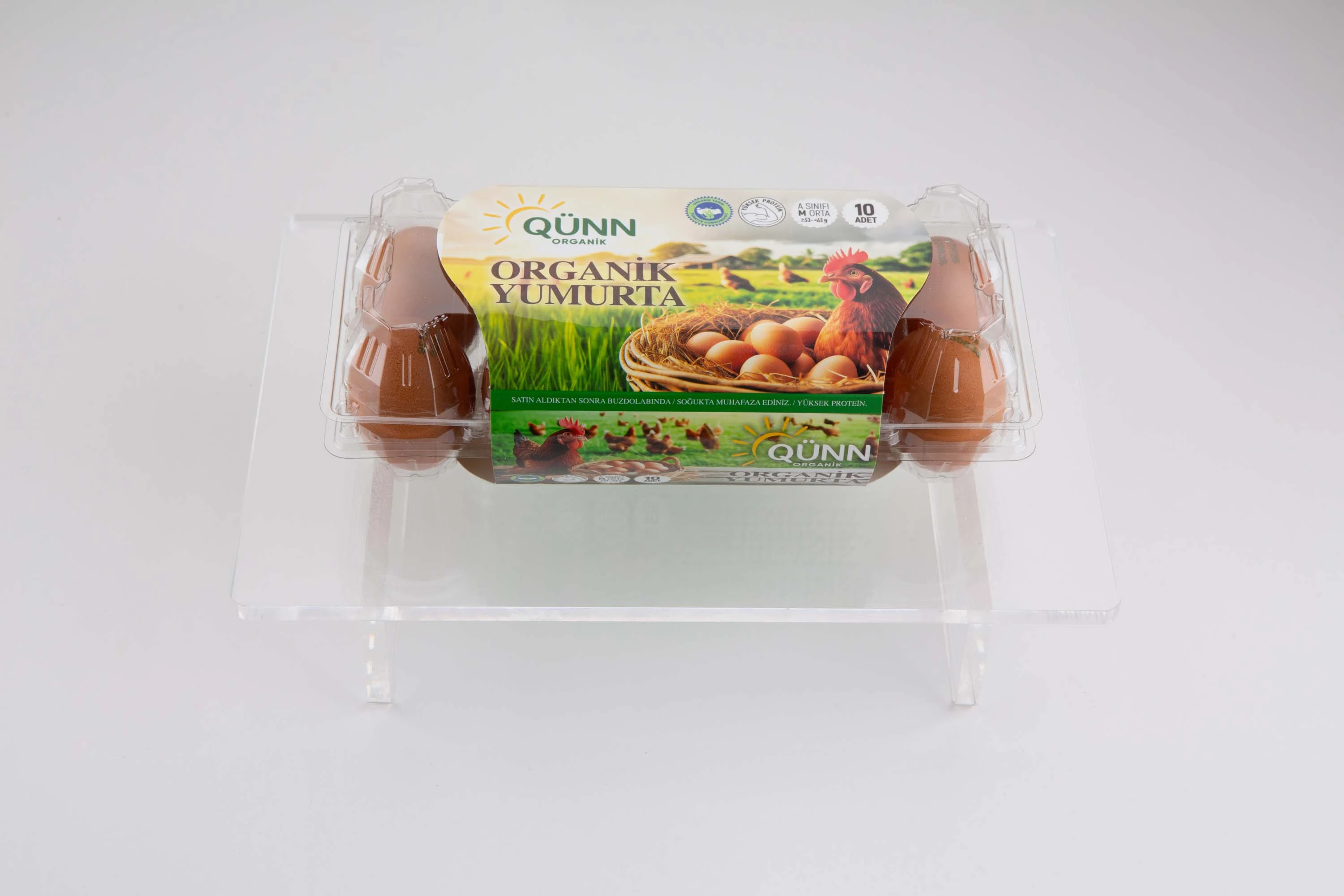 QUNN ORGANİK YUMURTA 10’lu