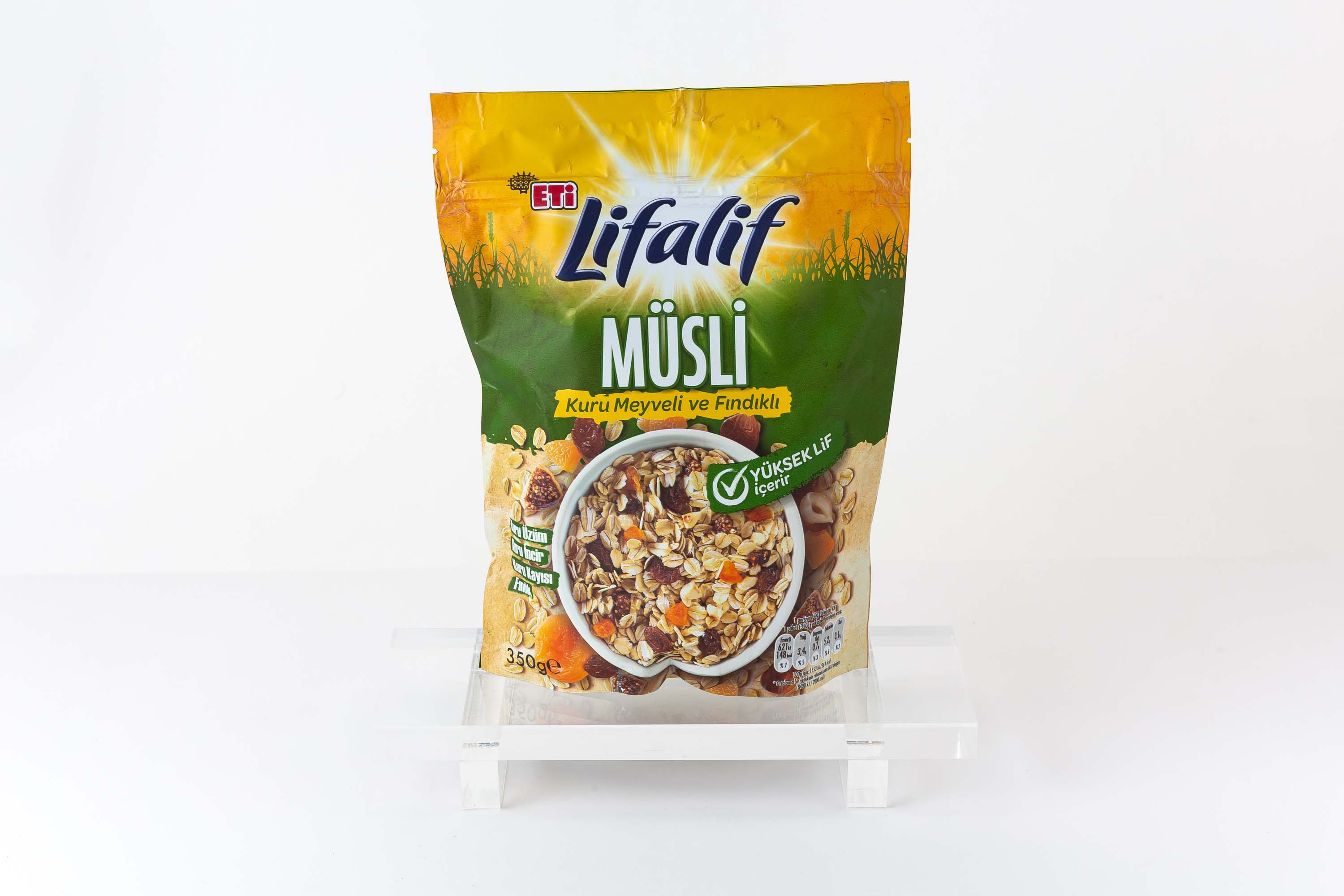 ETİ LİFALİF KURU MEYVELİ VE FINDIKLI MÜSLİ 350 gr