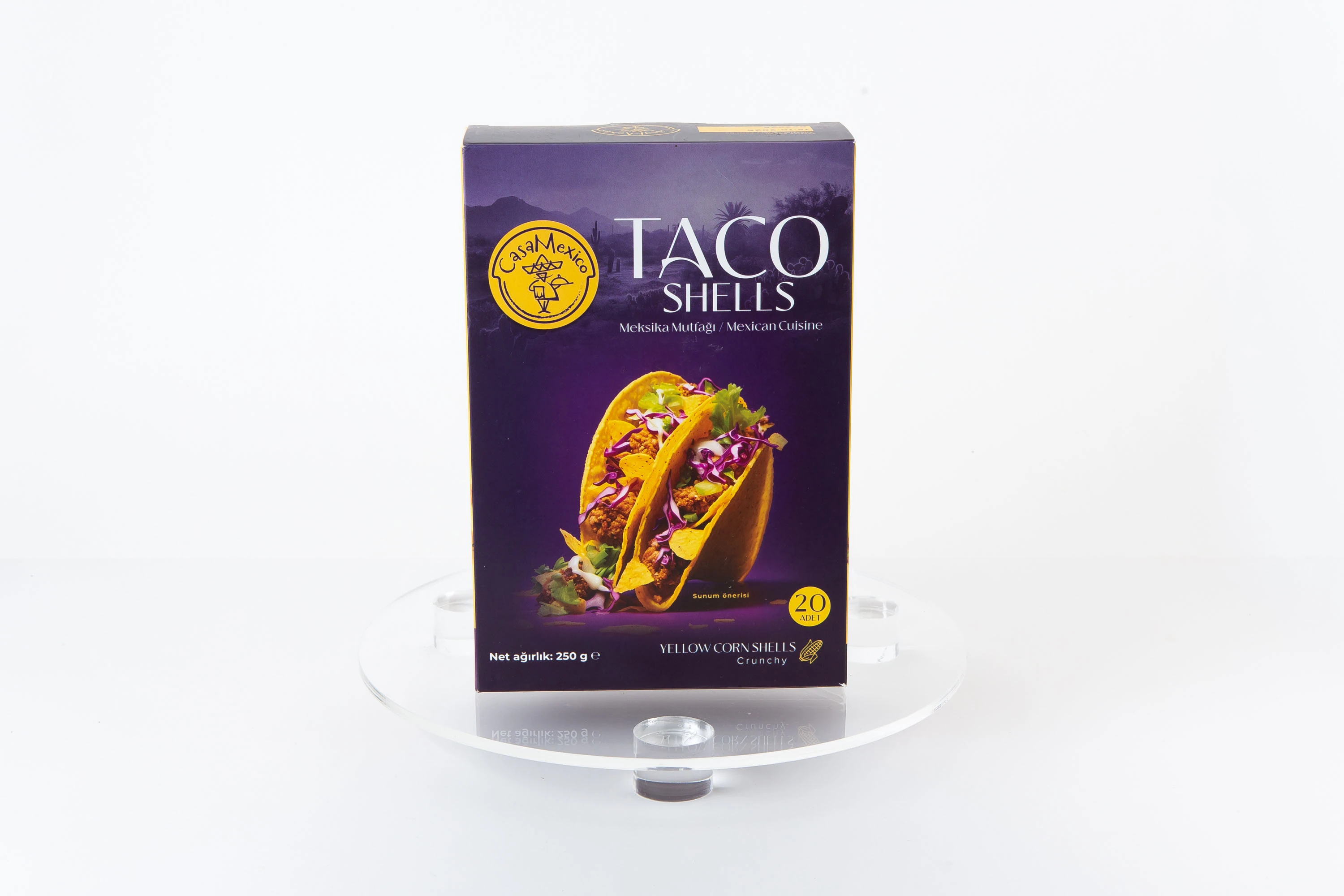 TACO SHELLS 20 ADET 250 gr