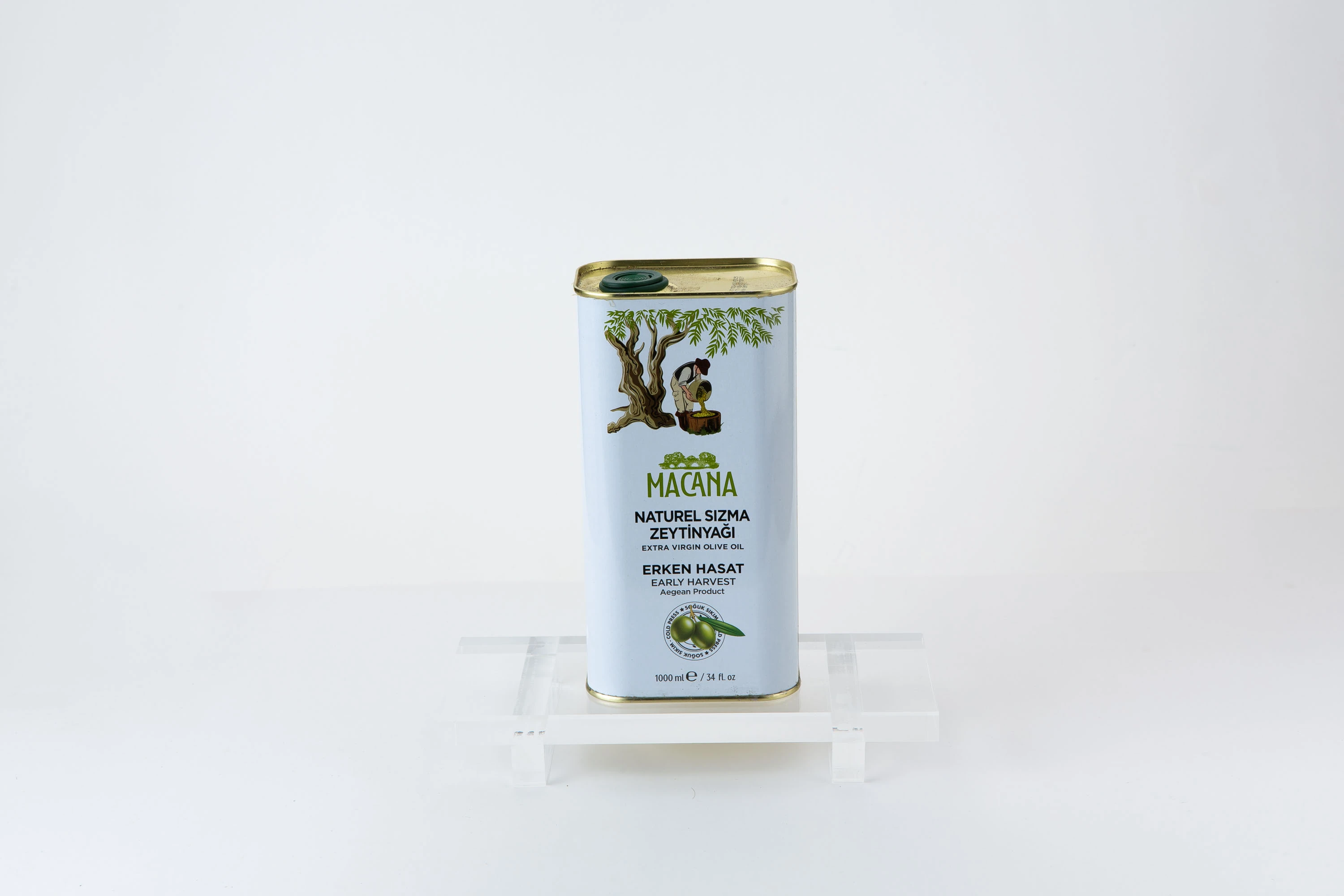MACANA ERKEN HASAT NATÜREL SIZMA ZEYTİNYAĞI