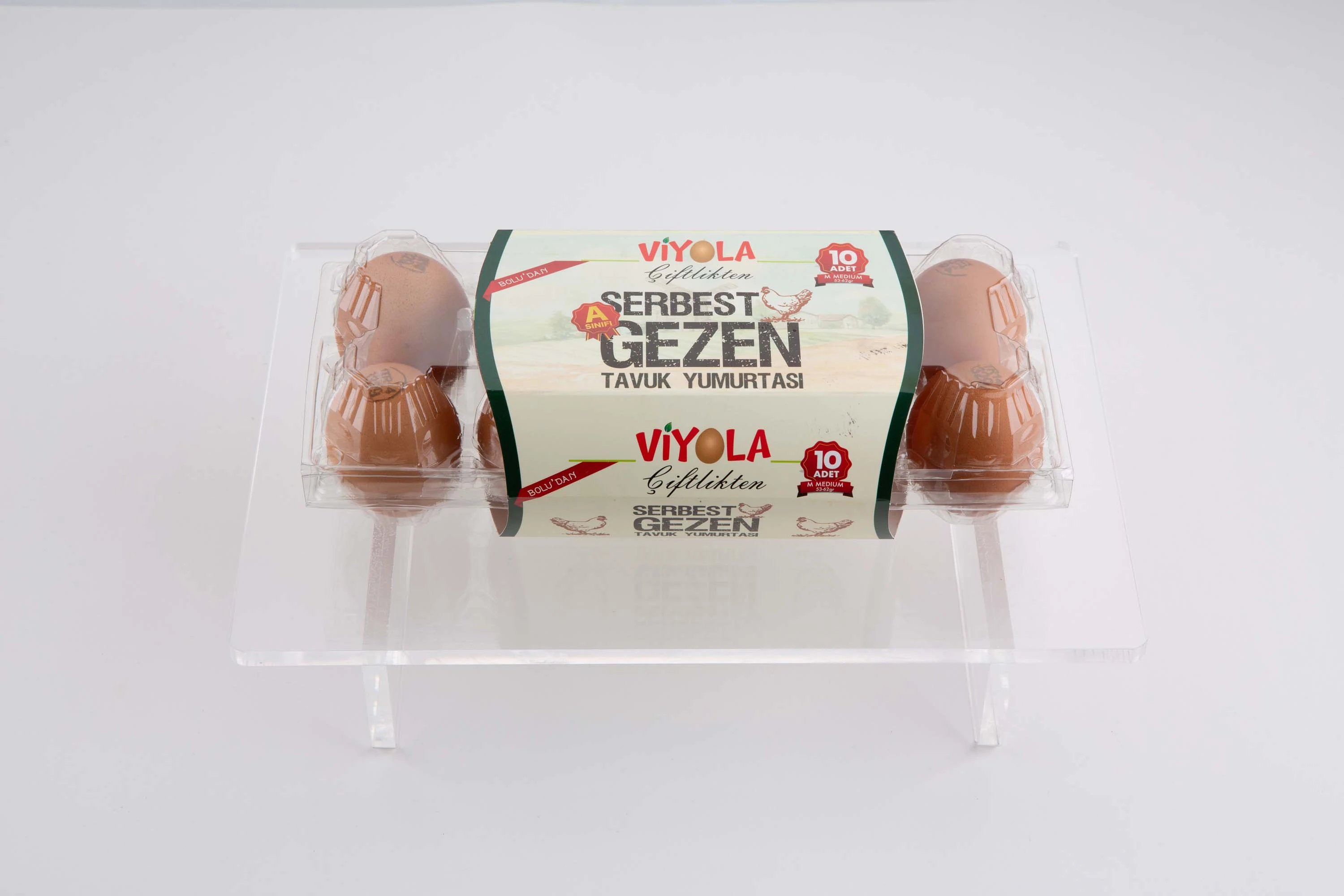 VİYOLA YUMURTA GEZEN TAVUK 10’lu