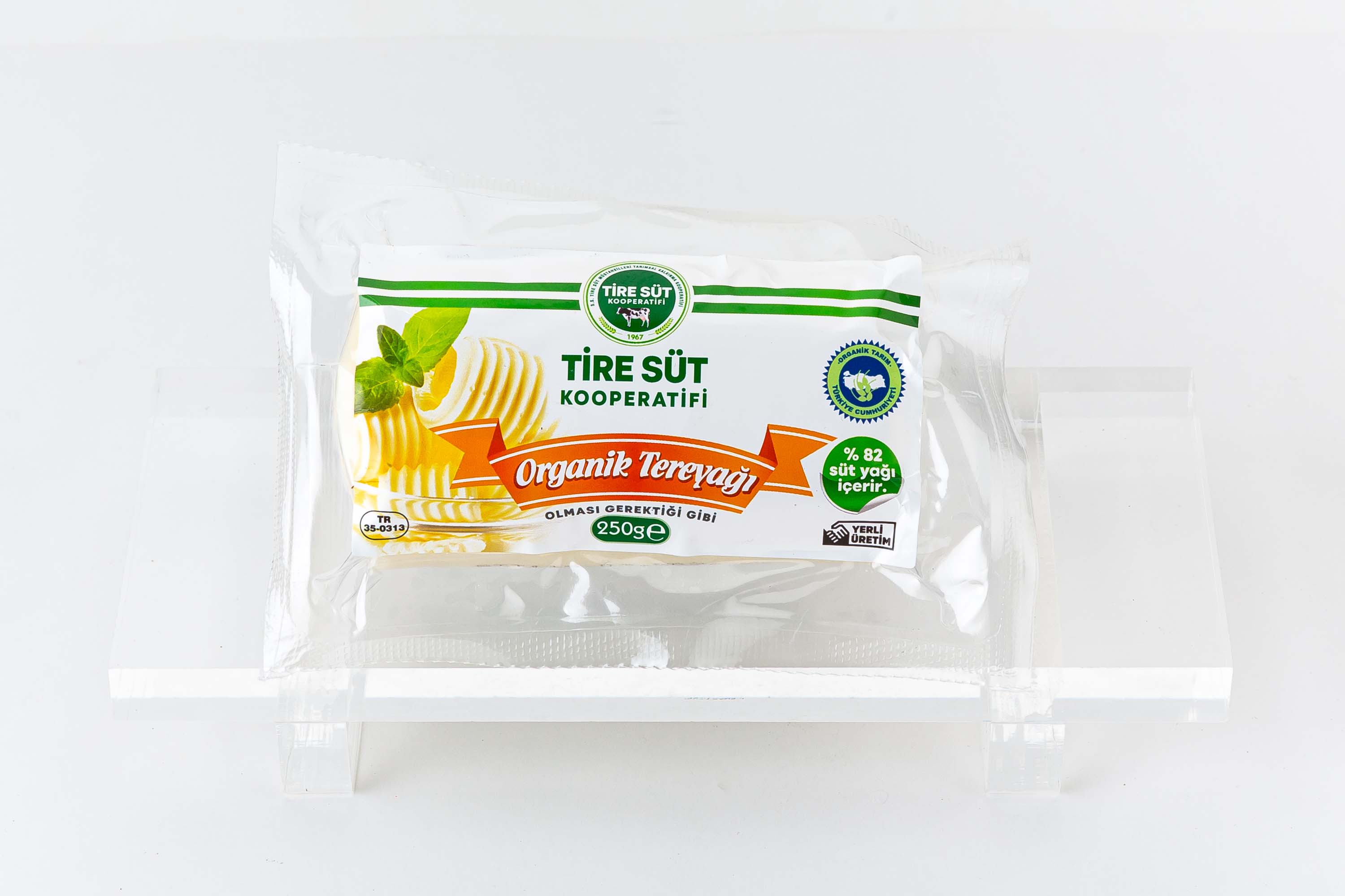 TİRE ORGANİK TEREYAĞI 250 gr