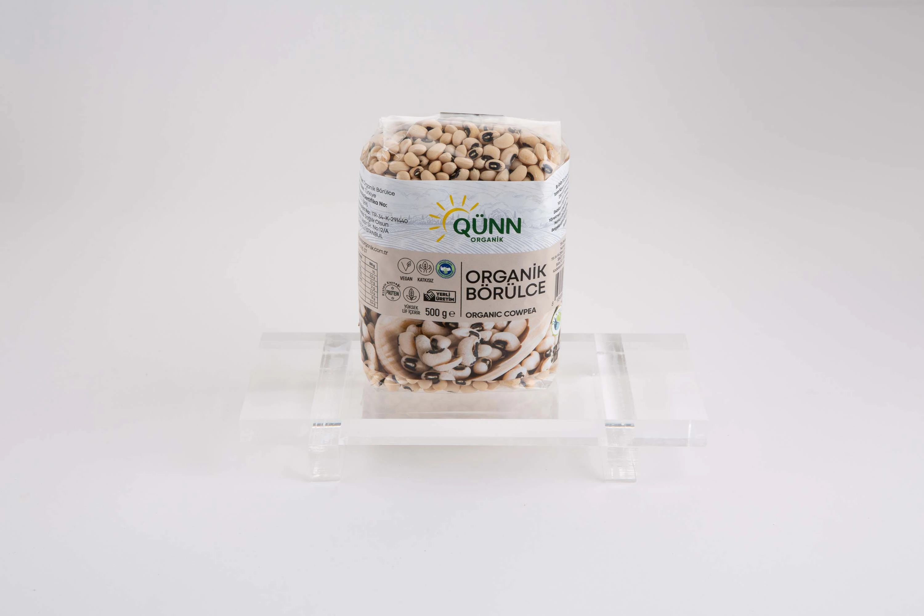 QUNN ORGANİK BÖRÜLCE 500 gr