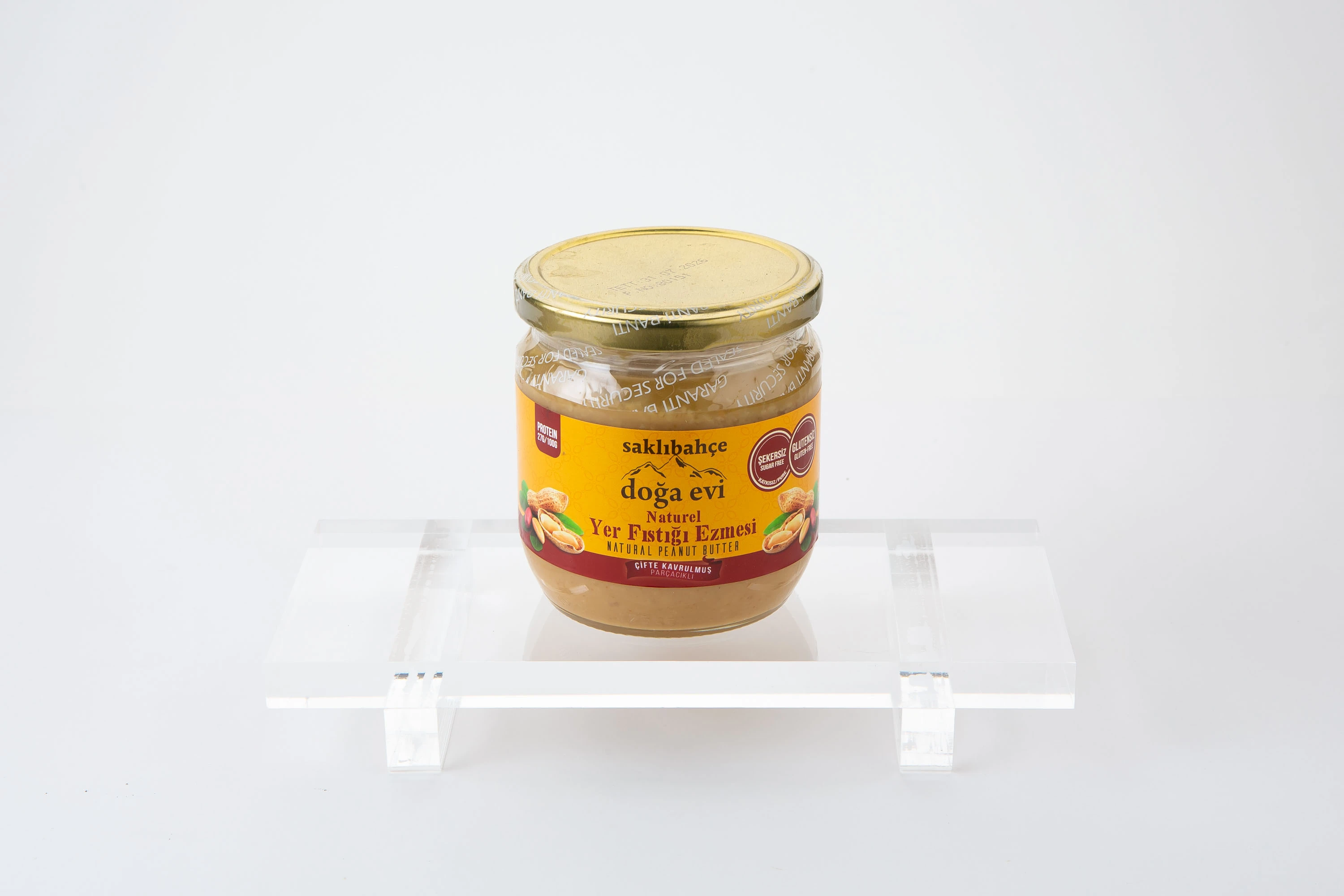 DOĞA EVİ NATUREL ŞEKERSİZ YER FISTIĞI EZMESİ 320 gr