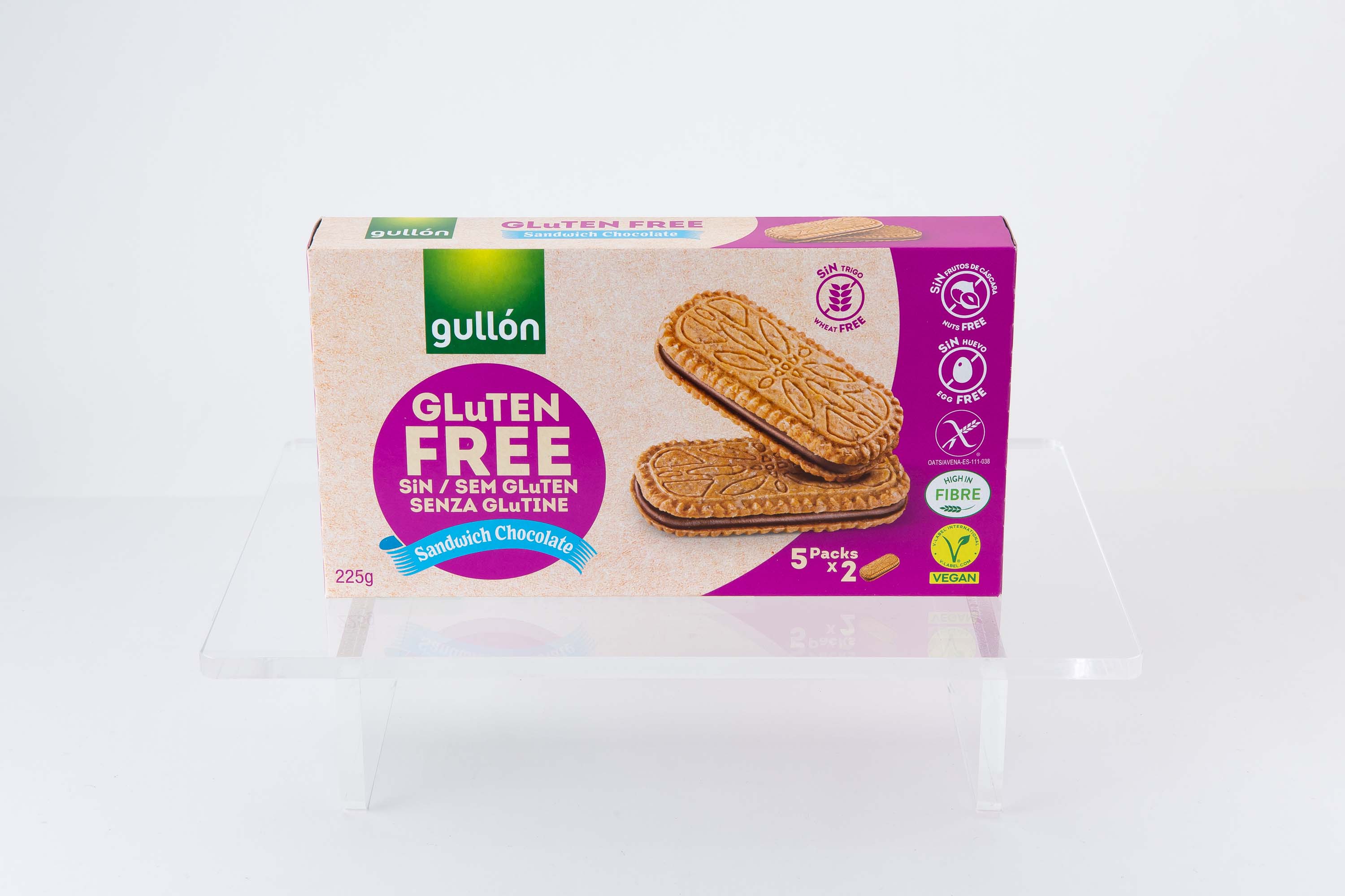 GULLON ÇİKOLATA DOLGULU SANDVİÇ 125 gr