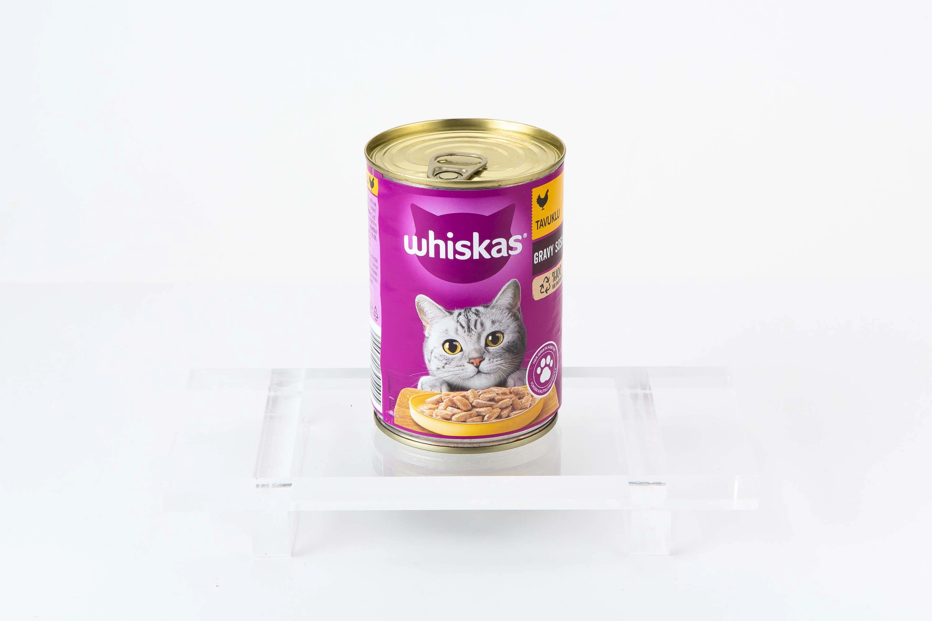 WHISKAS TAVUKLU KEDİ KONSERVE 400 gr