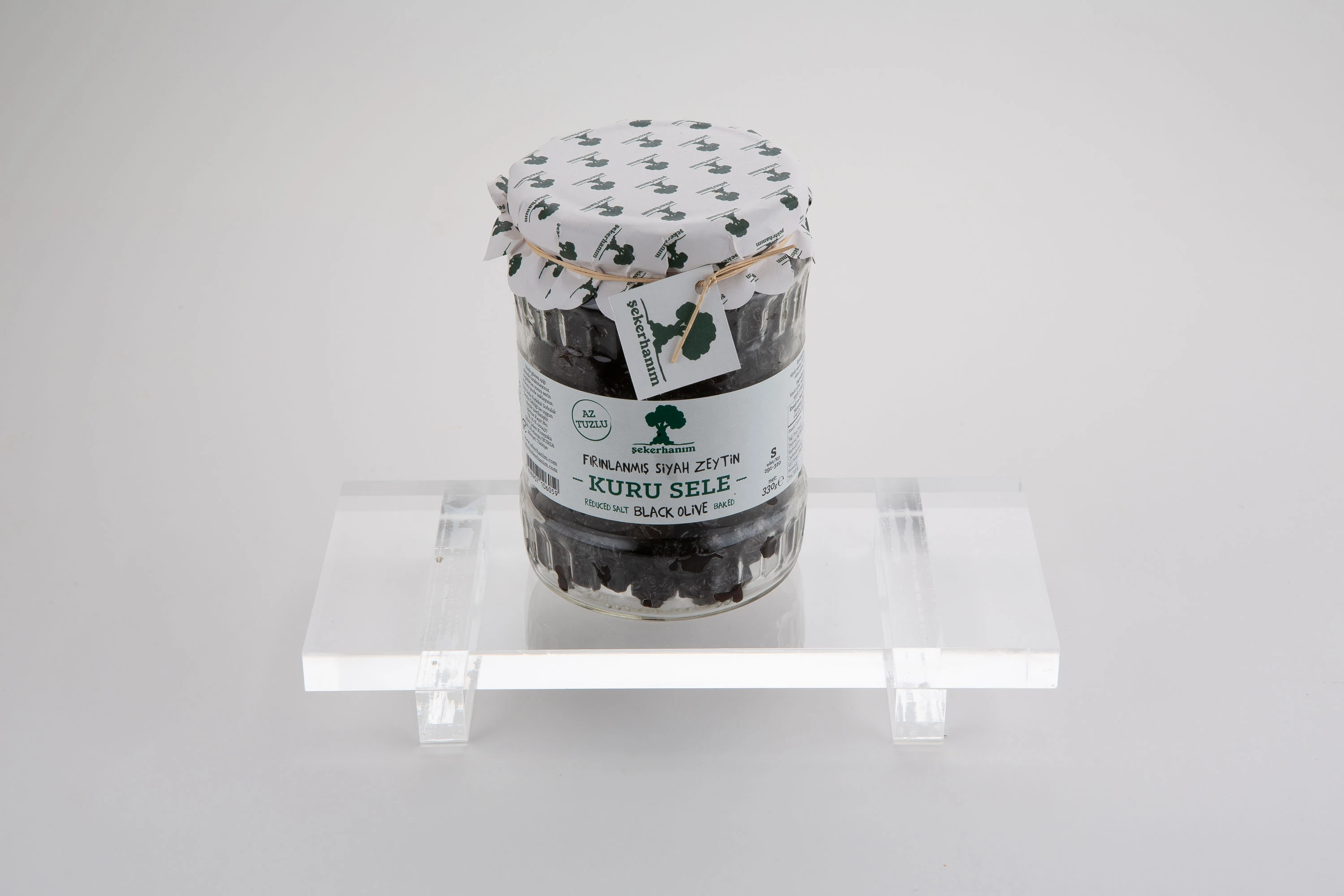 FIRINLANMIŞ SİYAH ZEYTİN KURU SELE 330 gr