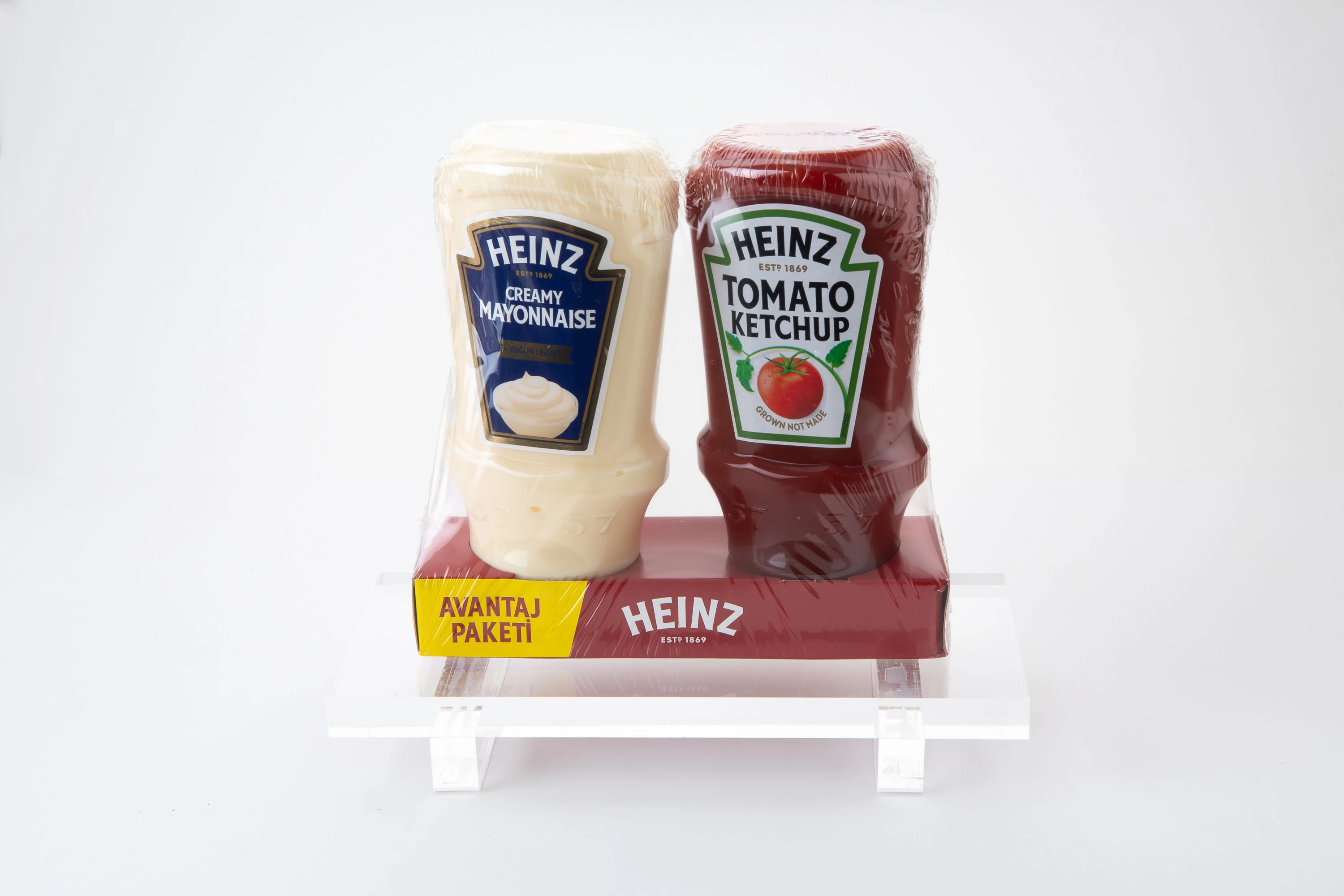 HEINZ KETÇAP & MAYONEZ (AVANTAJ PAKET) 375 gr + 330 gr