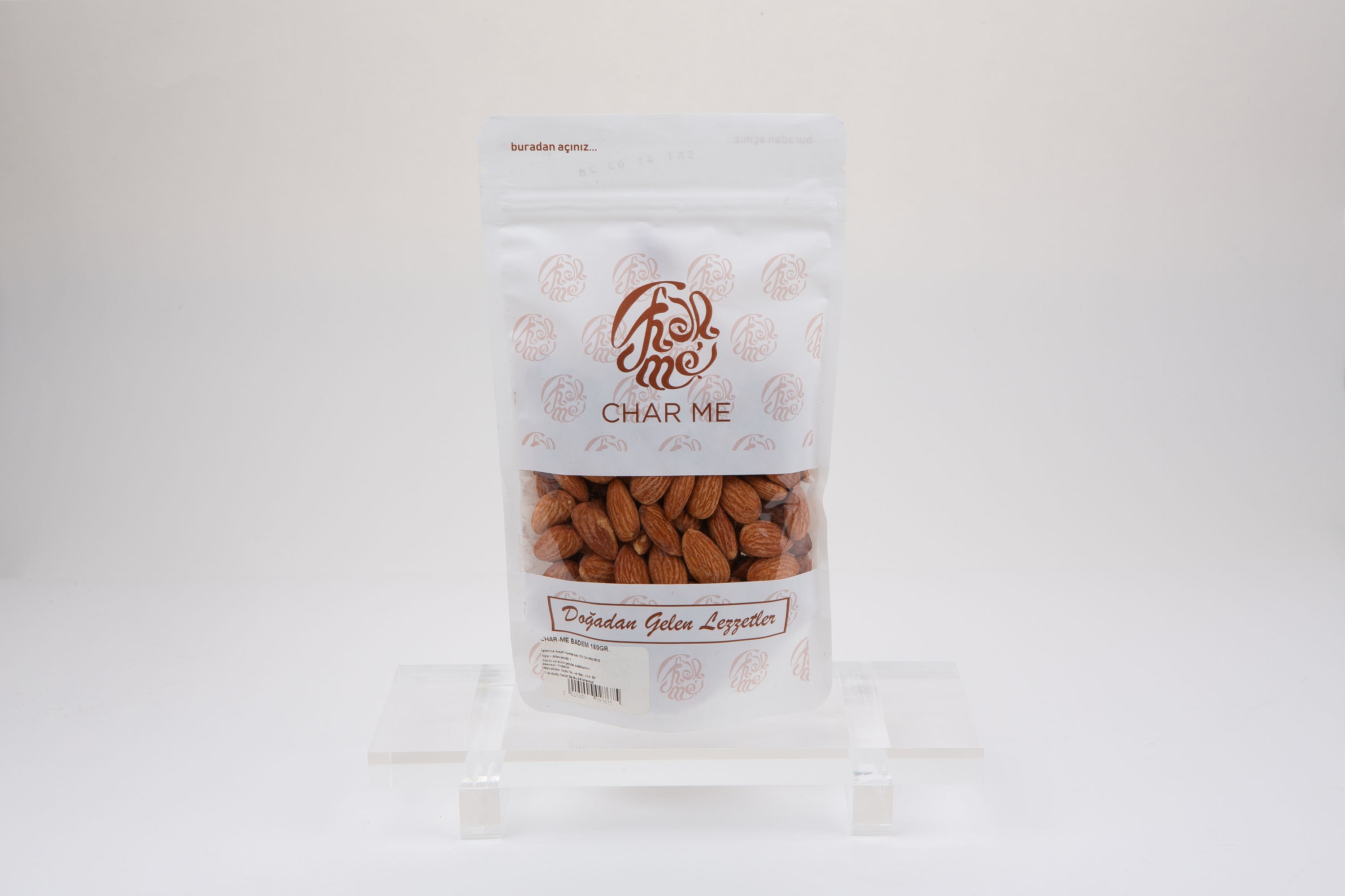CHARME ÇİĞ BADEM 180 gr