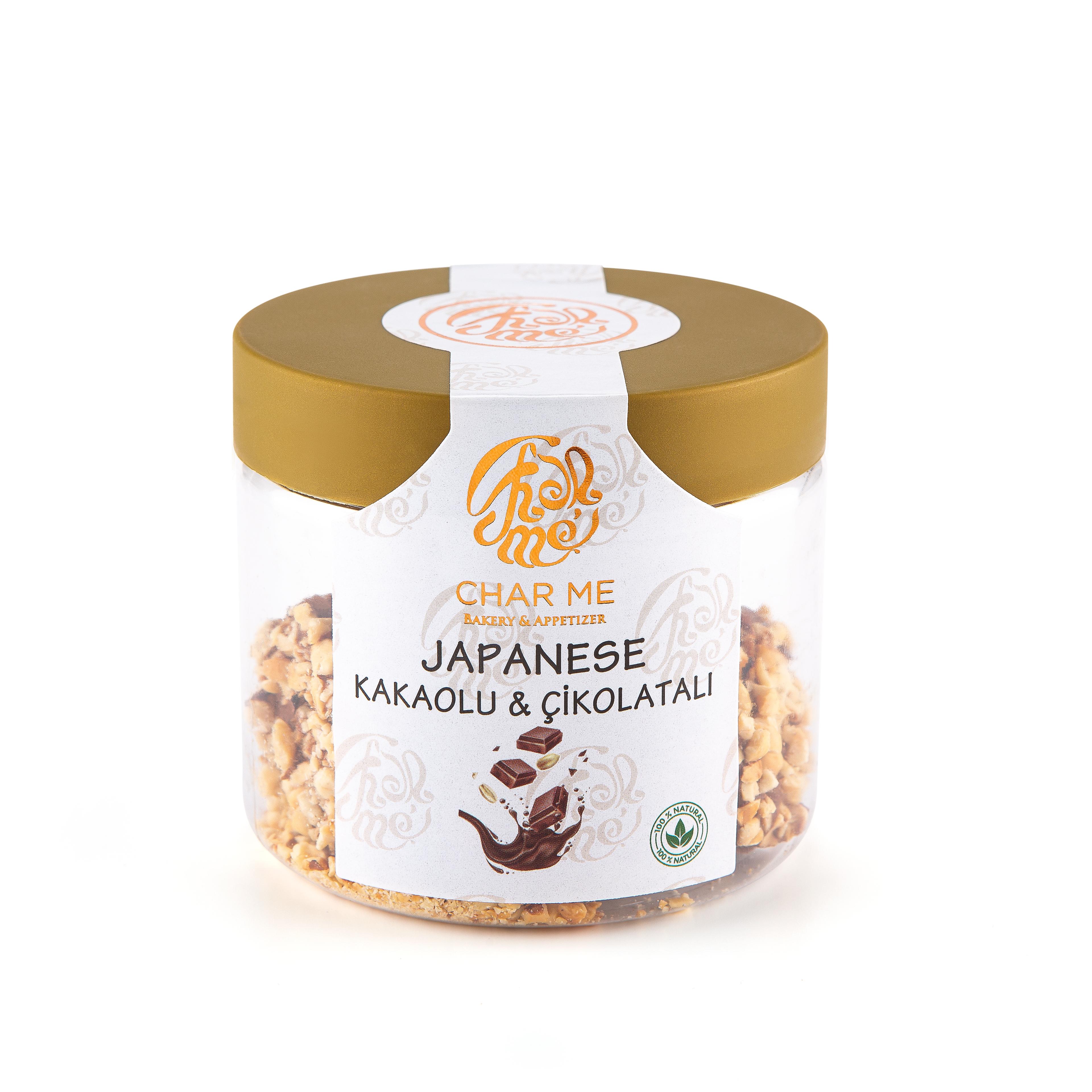 JAPANESE KAKAOLU & ÇİKOLATALI /  90 gr