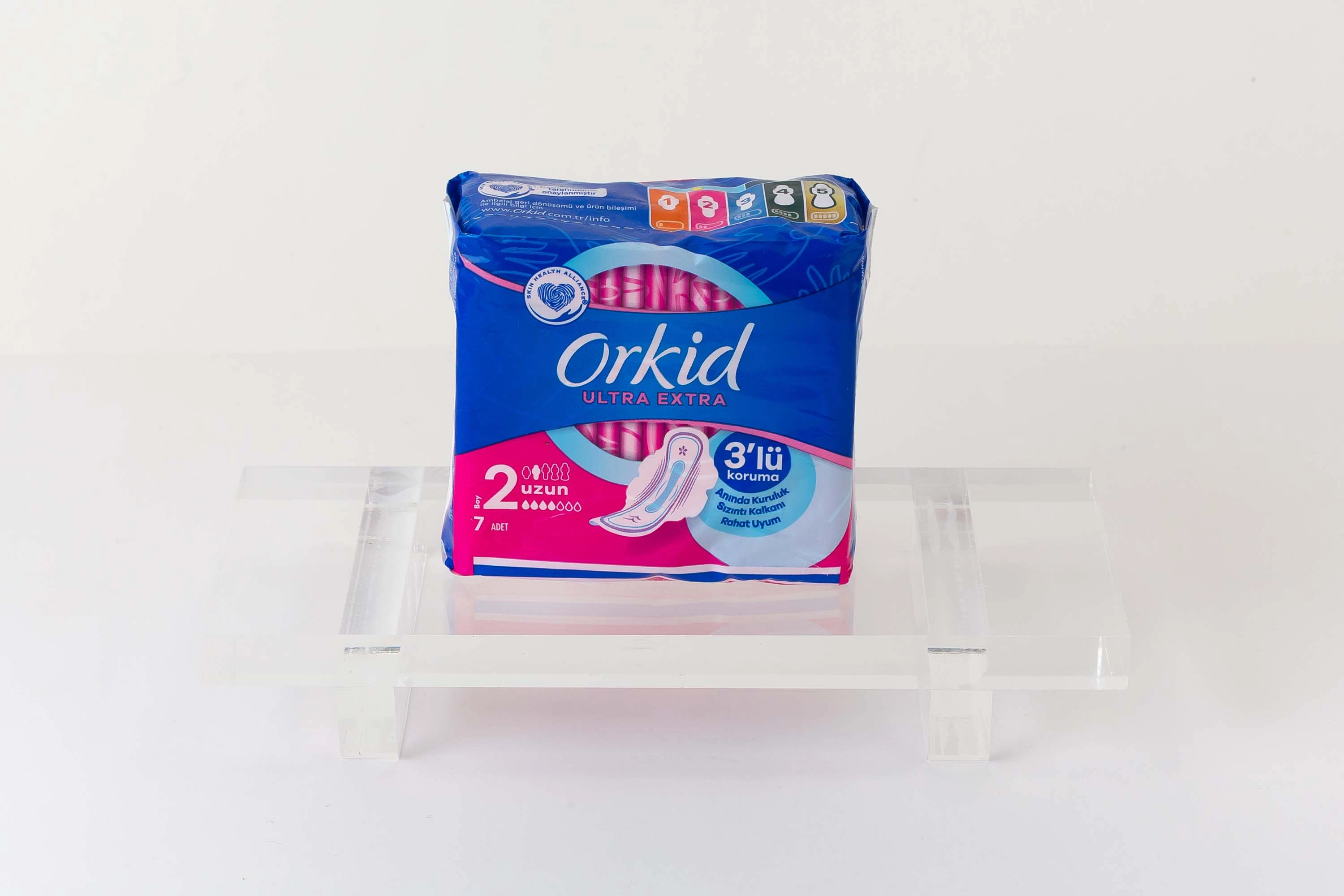 ORKID TEKLİ ULTRA KANATLI UZUN 7’Lİ