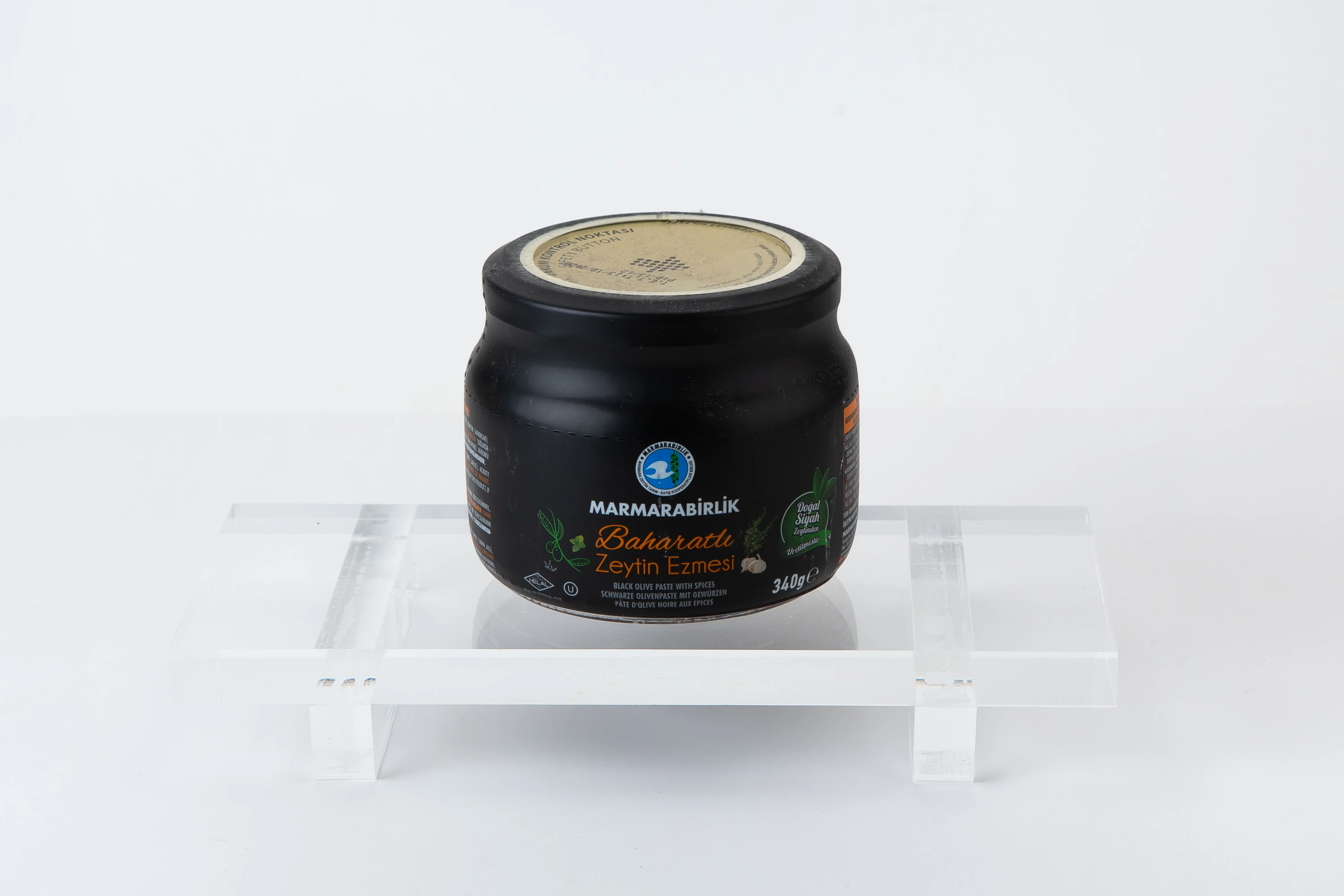 MARMARABİRLİK BAHARATLI ZEYTİN EZMESİ 340 gr