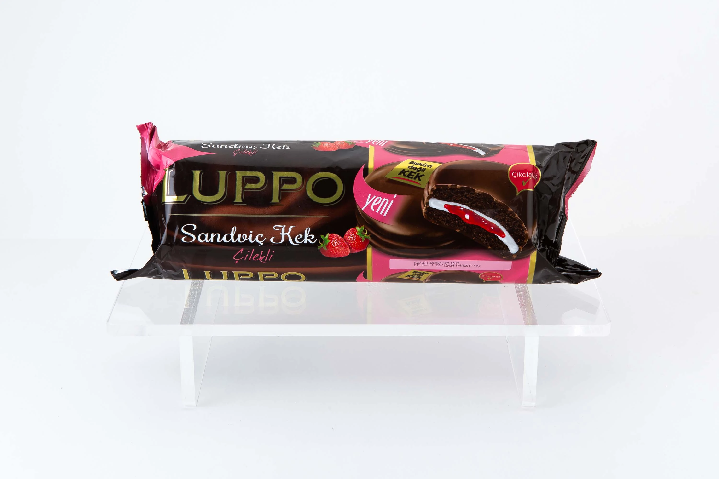 LUPPO SANDVİÇ KEK ÇİLEKLİ 184 gr