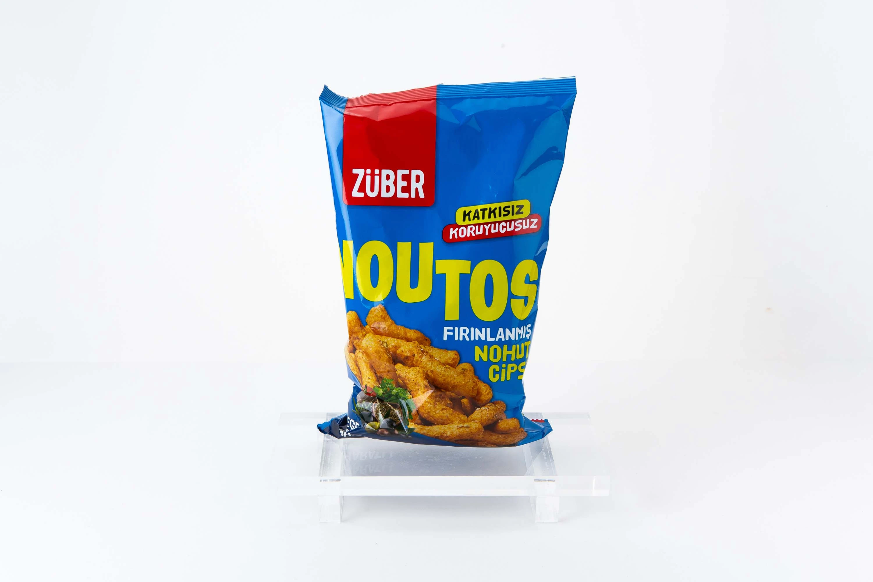 ZÜBER NOUTOS FIRINLANMIŞ NOHUT CİPSİ EGE BAHARATLI 55 gr