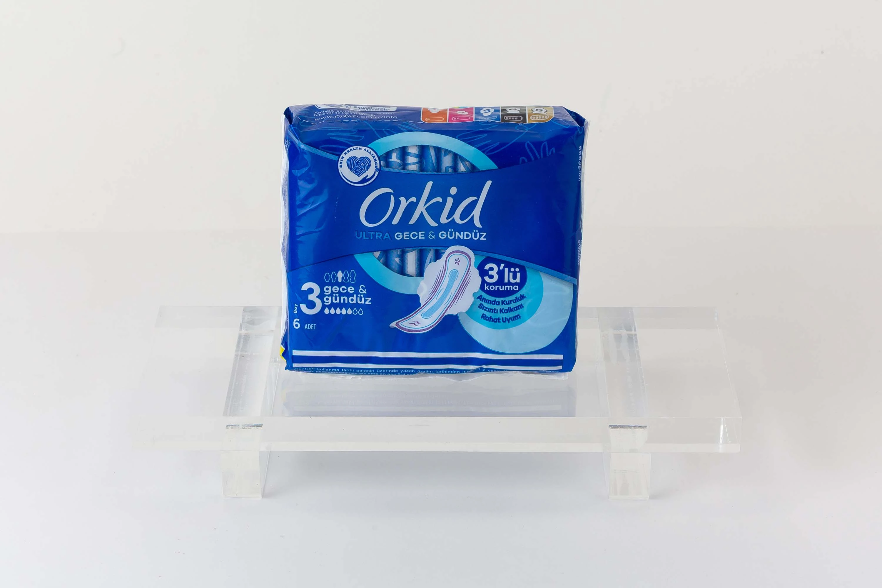 ORKID ULTRA HİJYENİK PED GECE & GÜNDÜZ 6’LI
