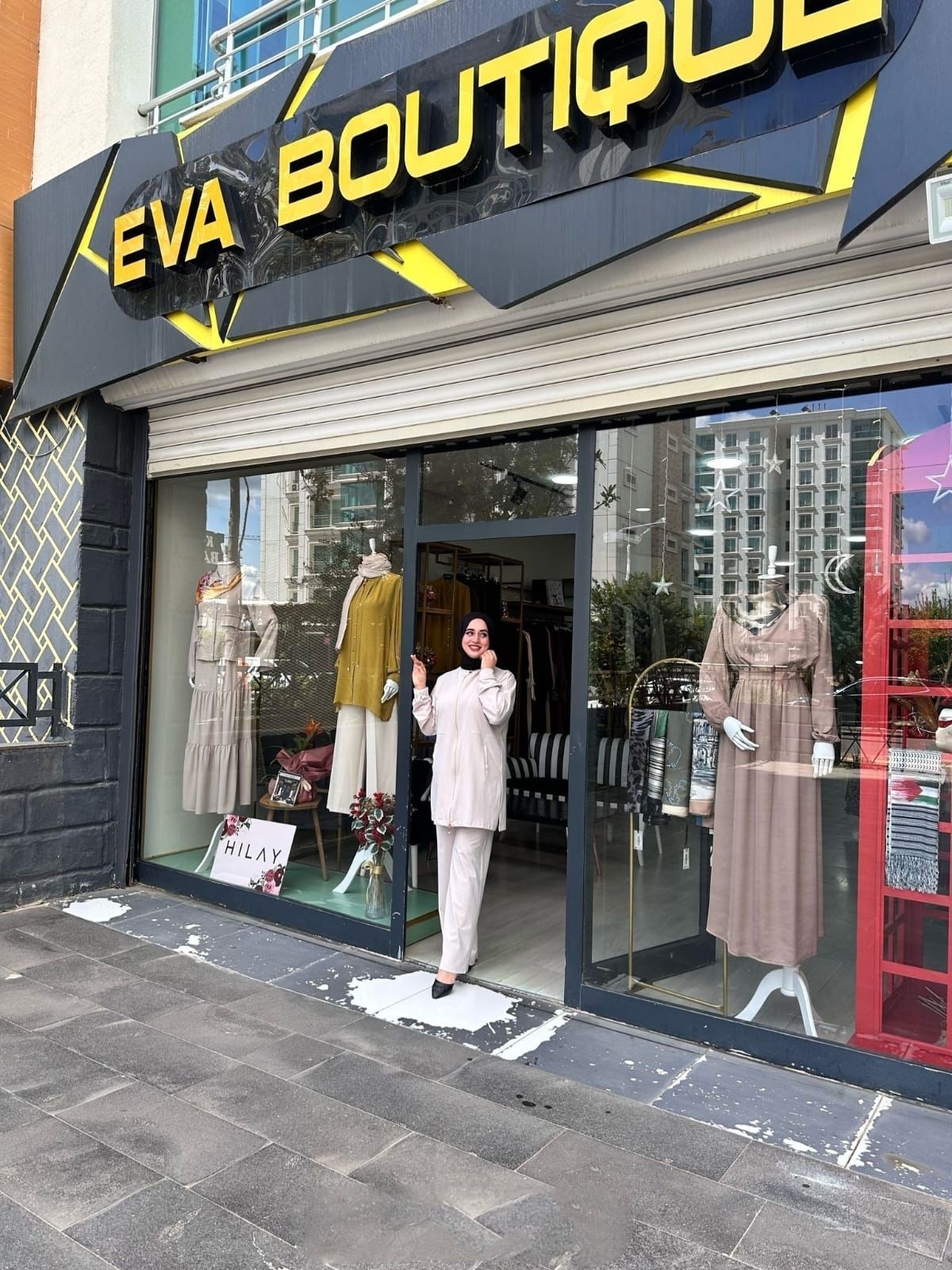 Hilay New Leila Pantolonlu Takım – Bej