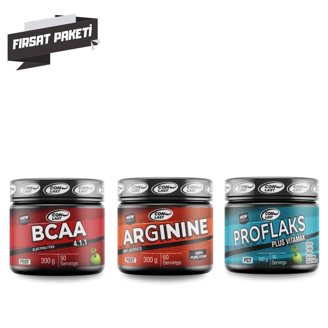 BCAA & Arginine & Proflaks Üçlü Fırsat Paketi