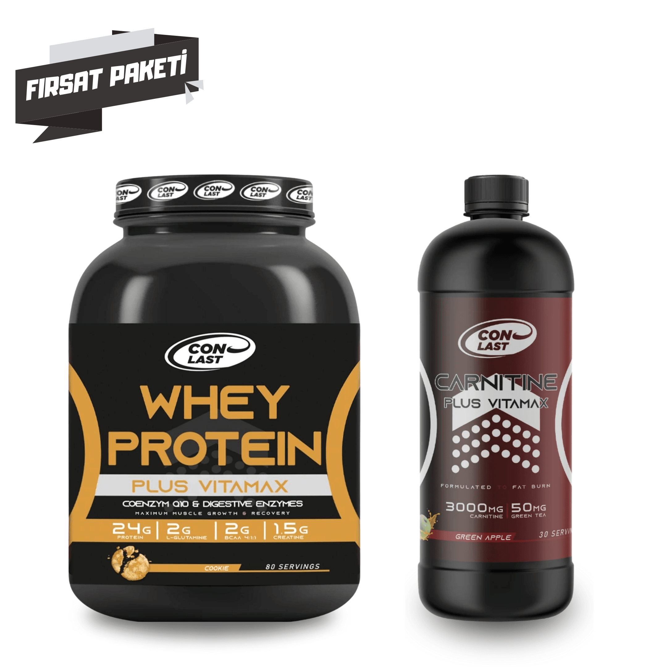 Whey Protein & L-Carnitine İkili Fırsat Paketi