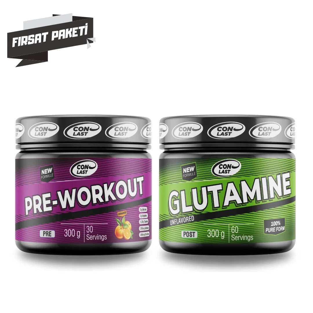 Pre-Workout & Glutamine İkili Fırsat Paketi