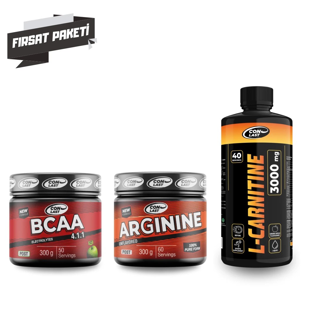 BCAA & Arginine & L-Carnitine Üçlü Fırsat Paketi