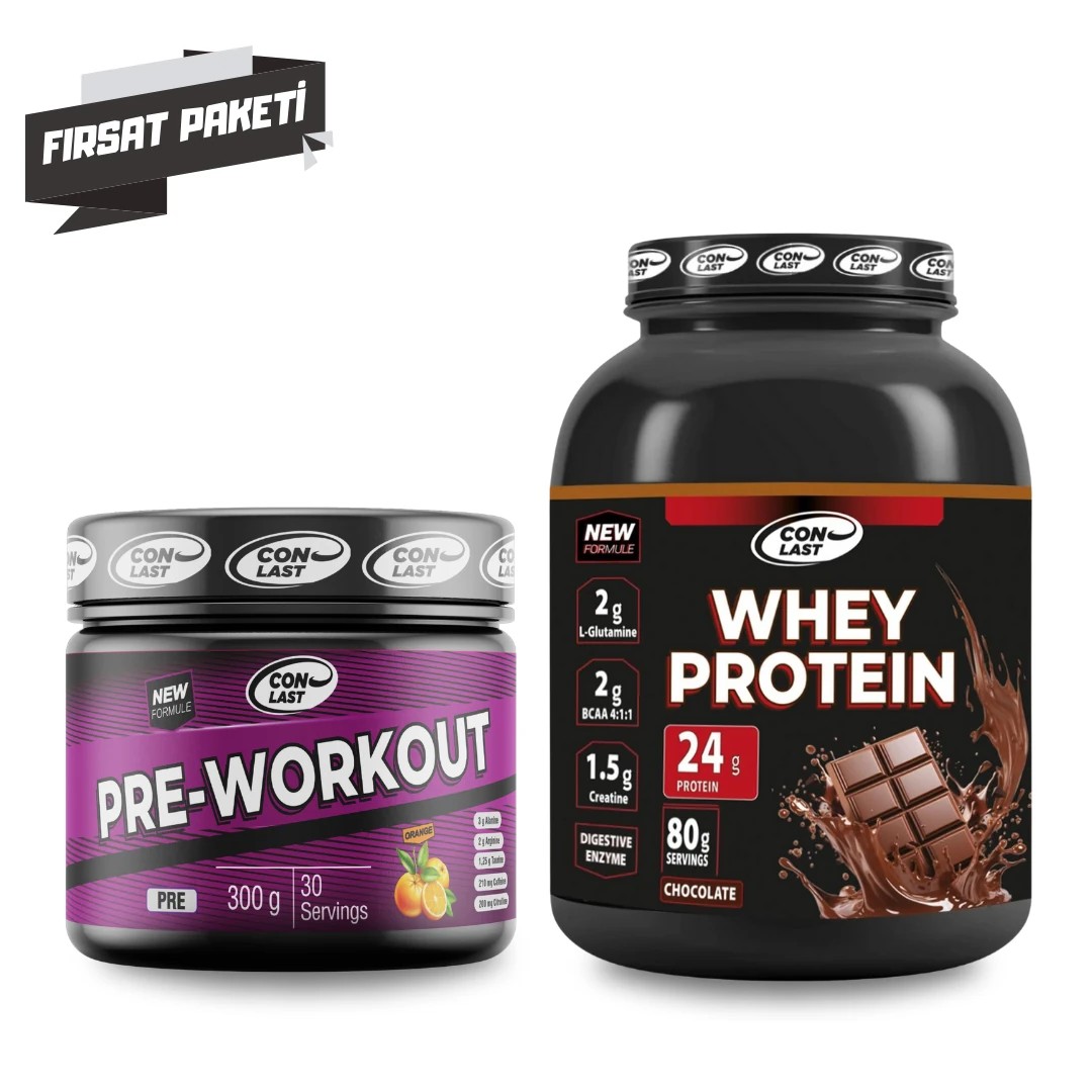 Pre-Workout & Whey Protein İkili Fırsat Paketi