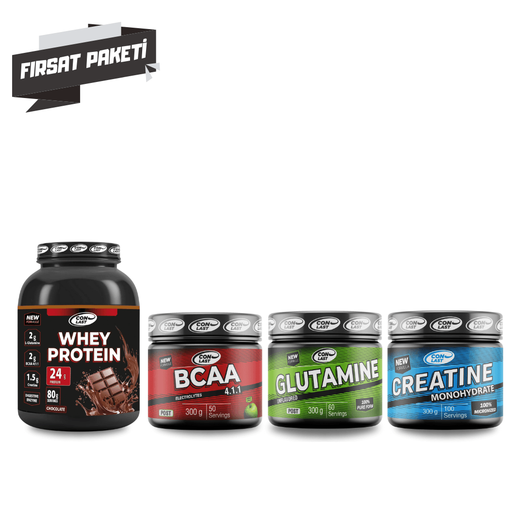 Whey Protein & BCAA & Glutamine & Creatine Fırsat Paketi