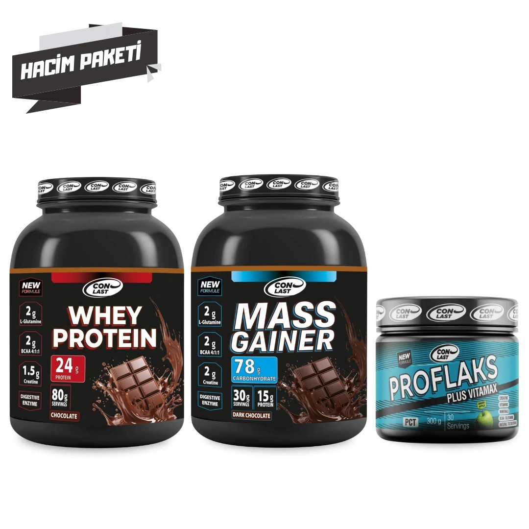 Hacim Paketi (Protein & Karbonhidrat & Proflaks BCAA)