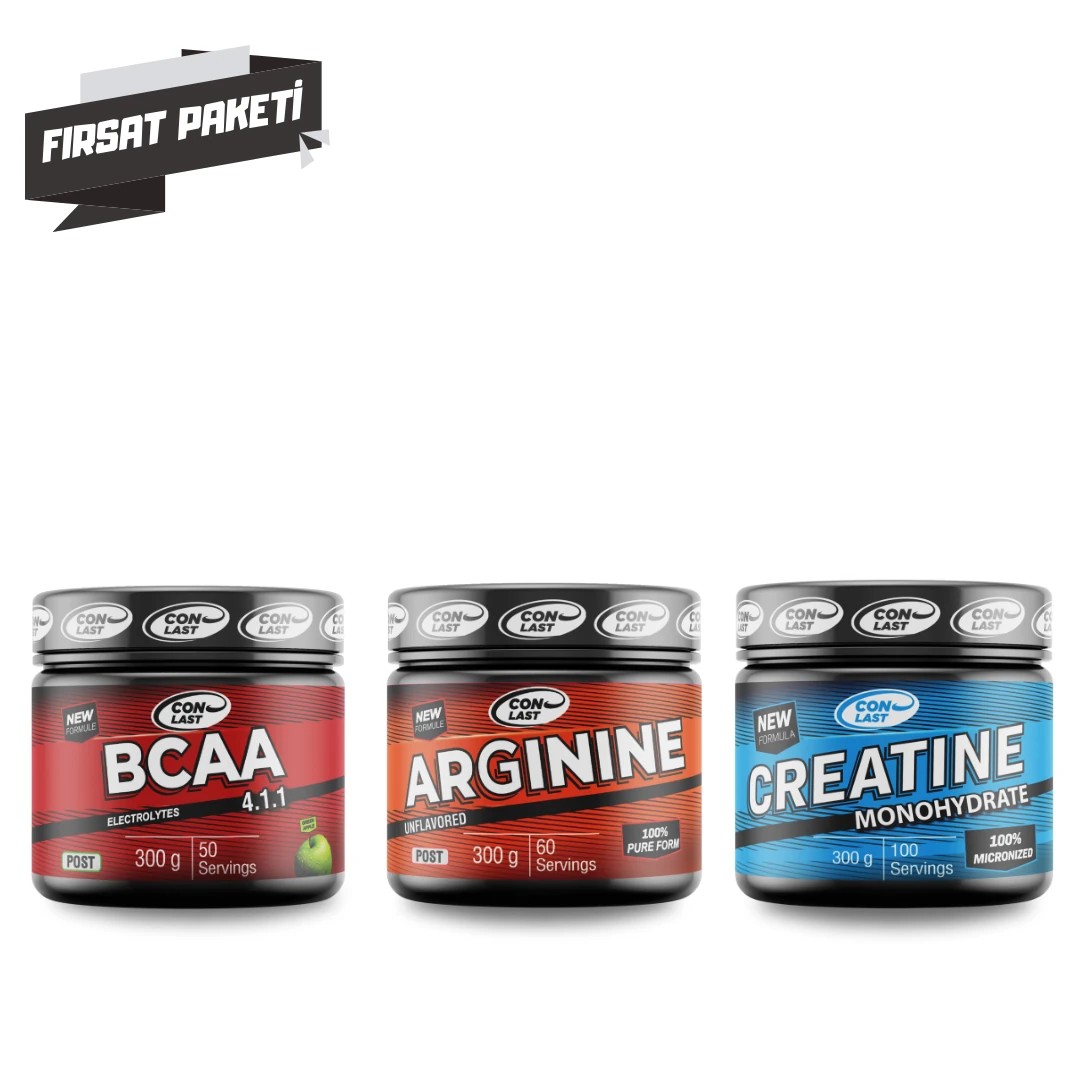 BCAA & Arginine & Creatine Üçlü Fırsat Paketi
