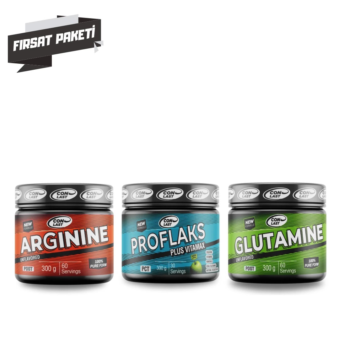Arginine & Proflaks & Glutamine Üçlü Fırsat Paketi