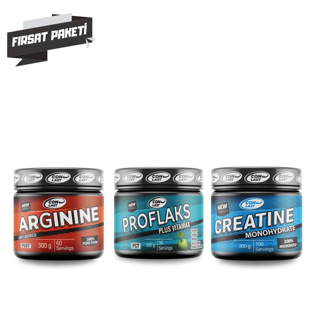 Arginine & Proflaks & Creatine Üçlü Fırsat Paketi